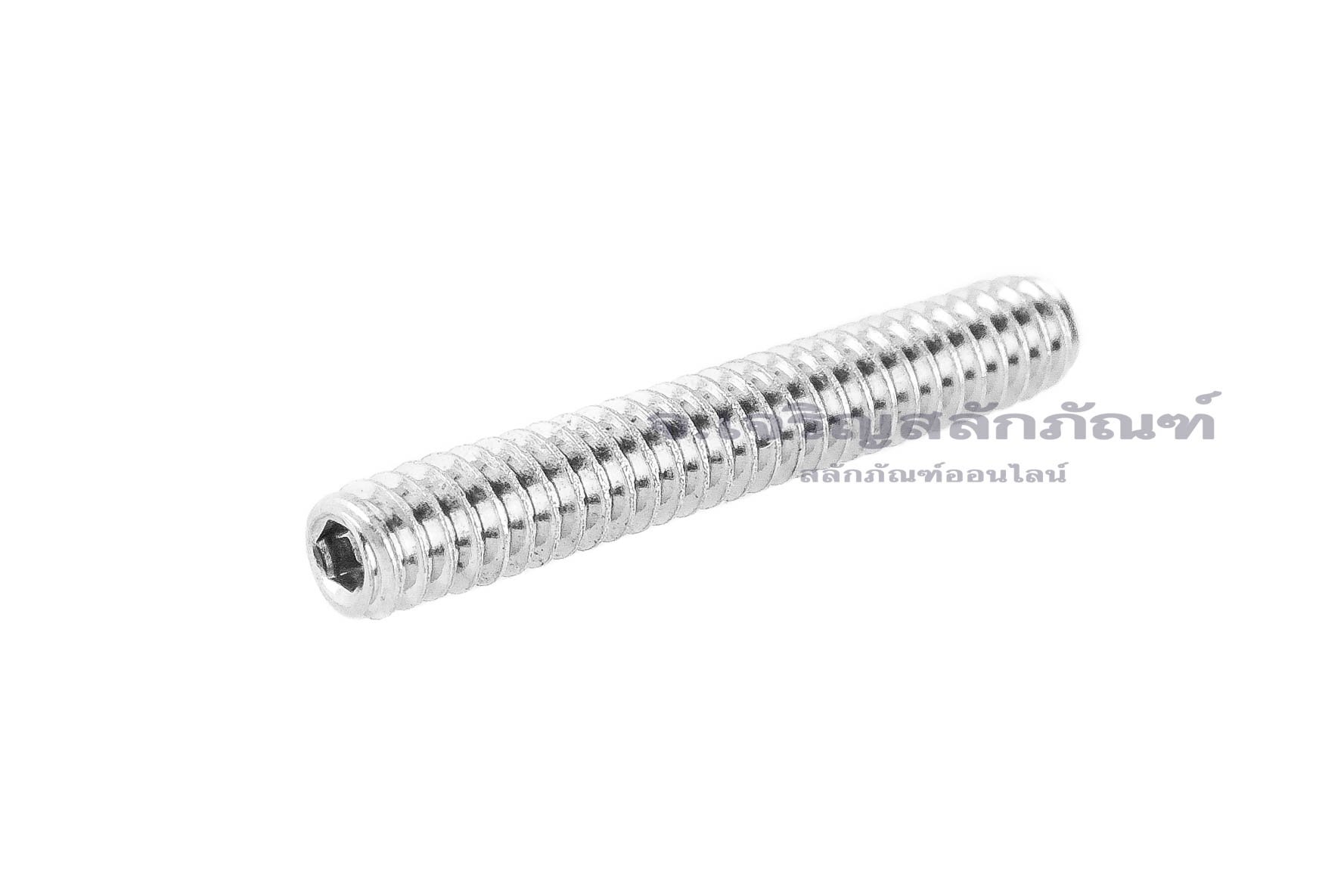 น็อตตัวหนอนสแตนเลส #4-40 x 3/4" (เบอร์ 4 เกลียว 40 ยาว 3/4") วัดความโตเป็นมิลได้ 2.84x19.05 mm