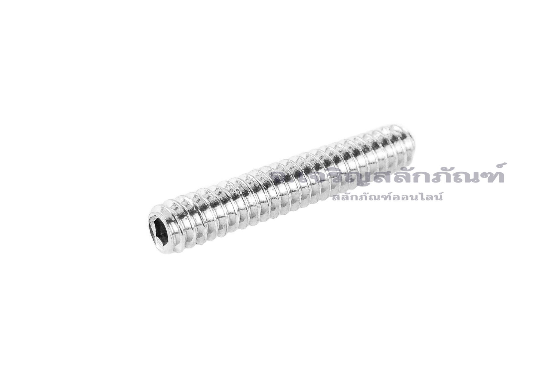 น็อตตัวหนอนสแตนเลส #4-40 x 5/8" (เบอร์ 4 เกลียว 40 ยาว 5/8") วัดความโตเป็นมิลได้ 2.84x15.9 mm