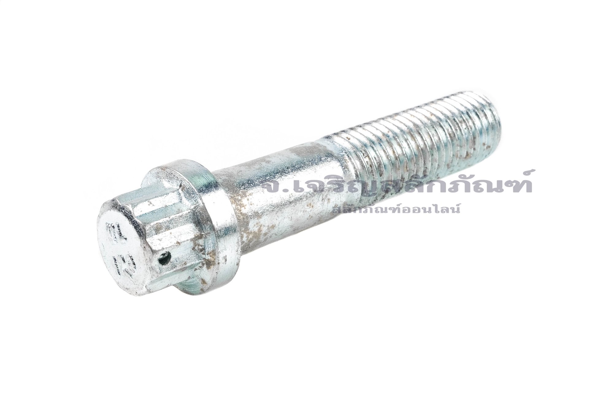 น็อตหัว 12 เหลี่ยมเหล็กชุบเกรดแข็ง ขนาด 3/4"x 3.1/2" ( 19.05 mm) เกลียว 10 (BSW/UNC)