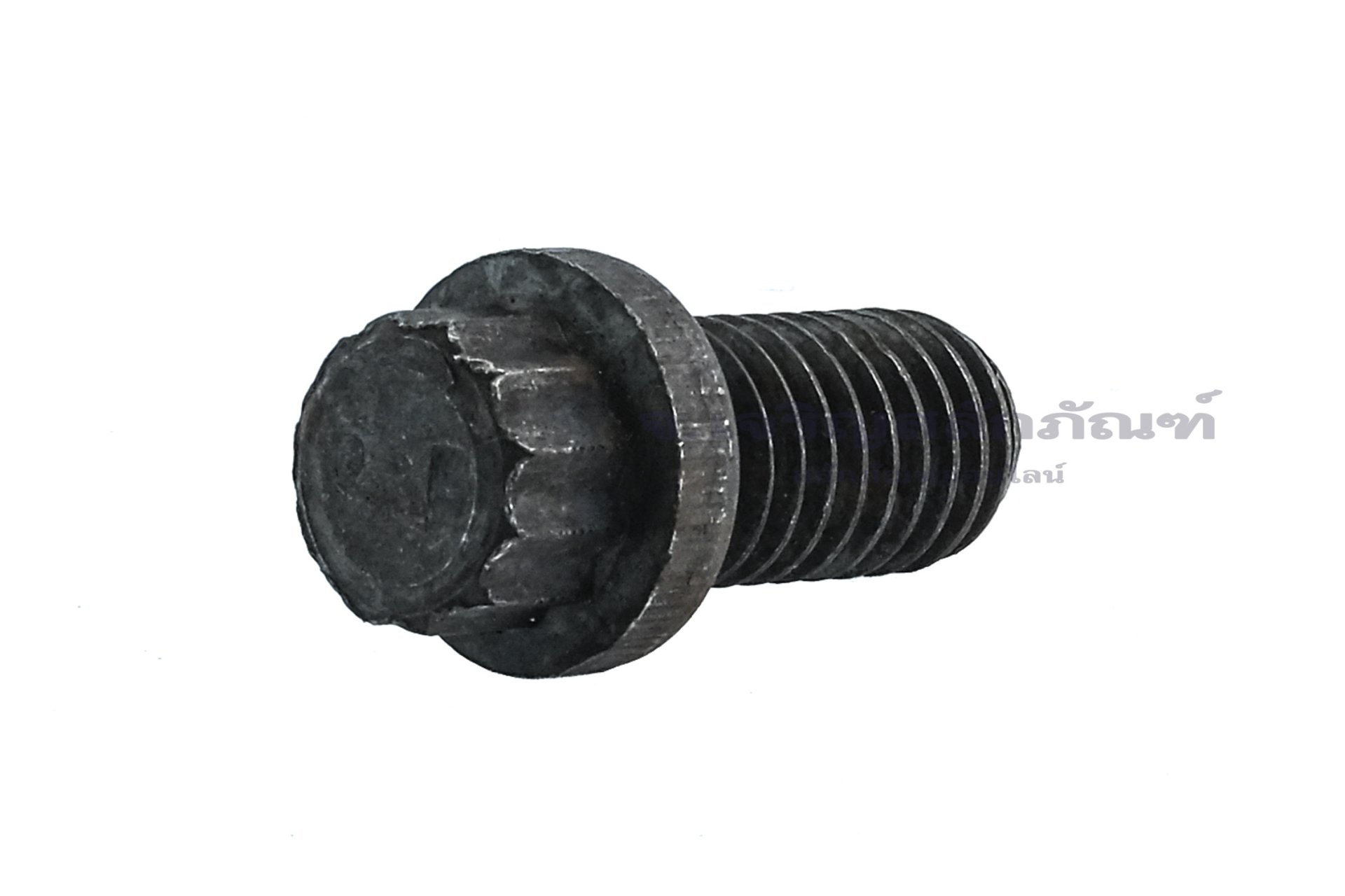 น็อตหัว 12 เหลี่ยมเหล็กดำเกรดแข็ง ขนาด 3/8"x 3/4" เกลียว 16 (BSW/NC)