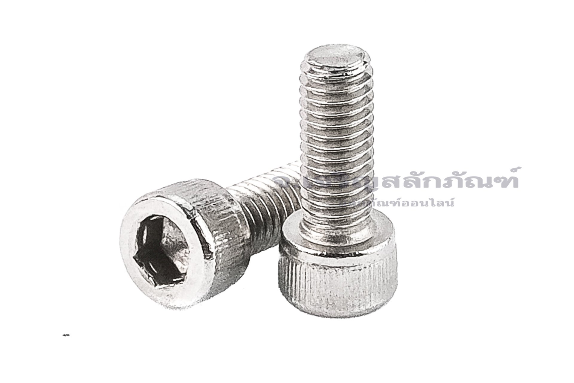 น็อตหัวจมสแตนเลส 3/16" เกลียว (UNF) 32 ยาว 1/2"