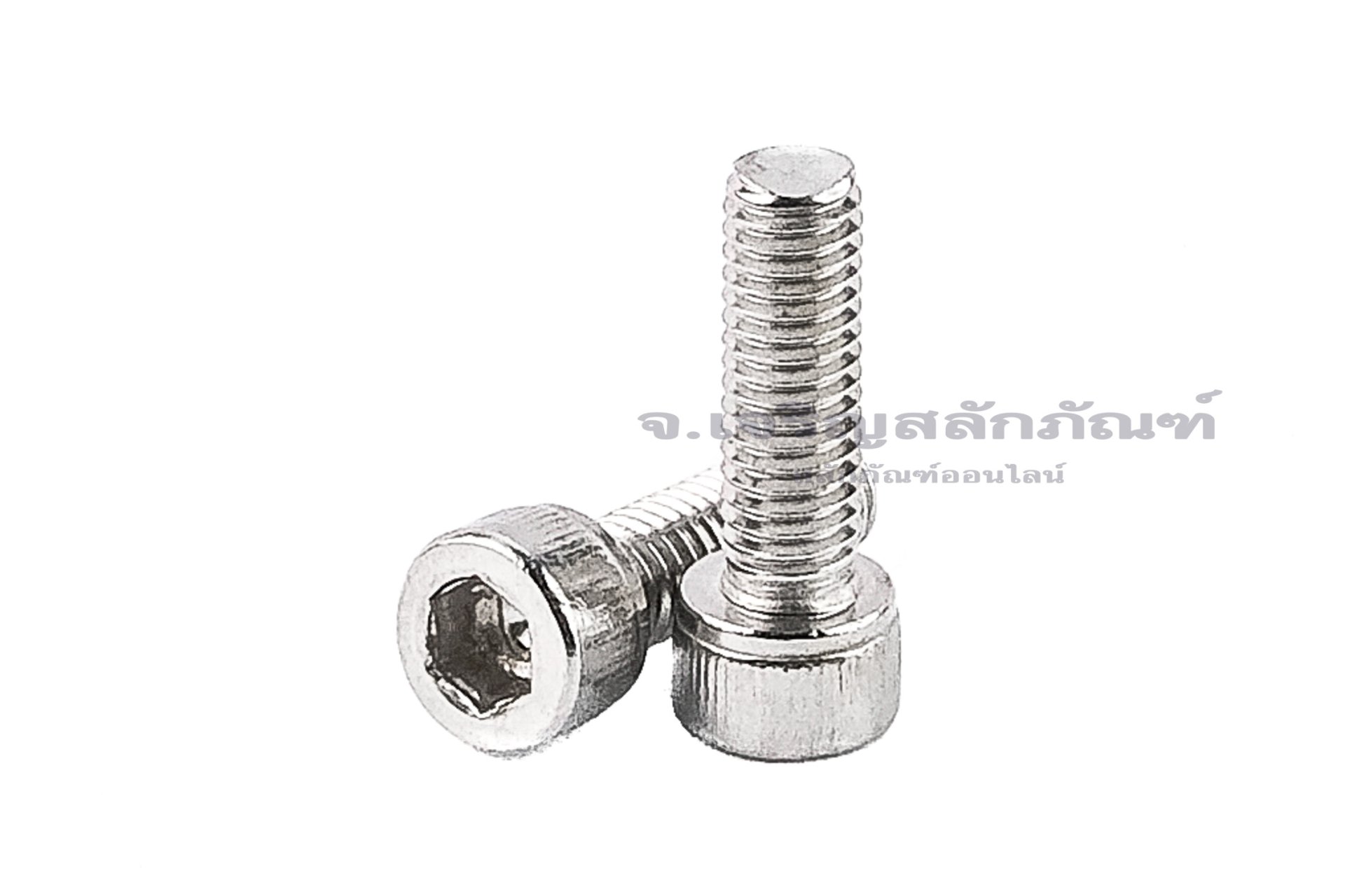 น็อตหัวจมสแตนเลส 3/16" เกลียว (UNF) 32 ยาว 5/8"