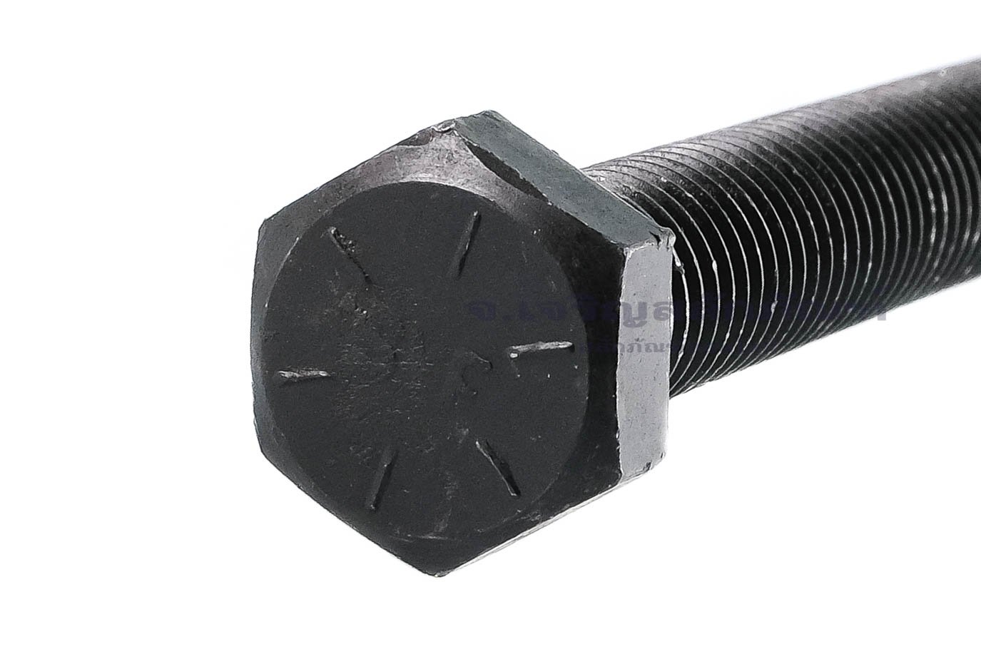 น็อตเหลี่ยมดำแข็ง ขนาด 1/2"x3.1/2" เกลียว 13 (UNC) เกรด 12.9 แข็งพิเศษ เกลียวตลอด