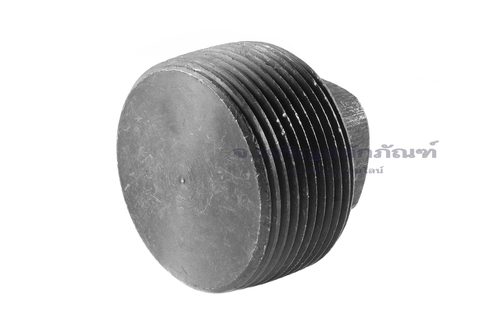ปลั๊กอุดเกลียวนอกเหล็กดำ หัวสี่เหลี่ยม ขนาด 1.1/2" เกลียว 11.5 (NPT)