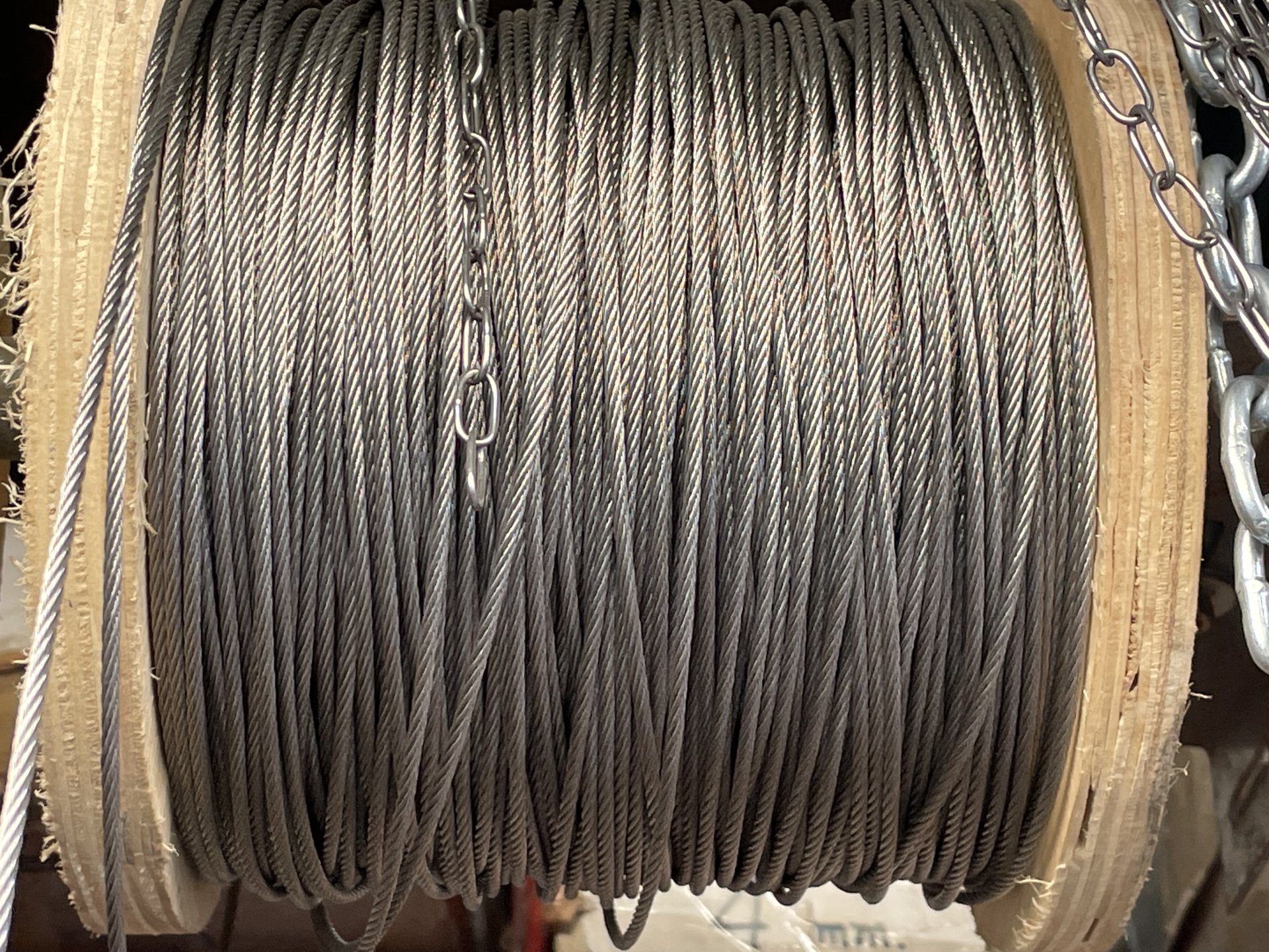 ลวดสลิงสแตนเลส (304 Stainless Steel Wire Rope) ขนาดเส้นโต Diameter 2.5 mm (ราคาต่อ 1 เมตร)