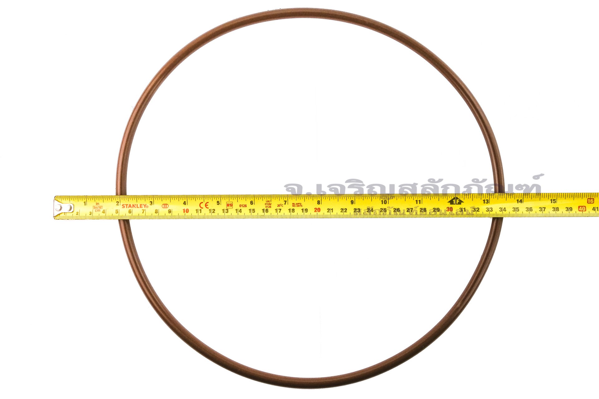 ลูกยางโอริง ไวตันทนความร้อน (Fluorine Rubber FKM O-ring) 8x279x295 mm (เส้นโต x วงใน x วงนอก)