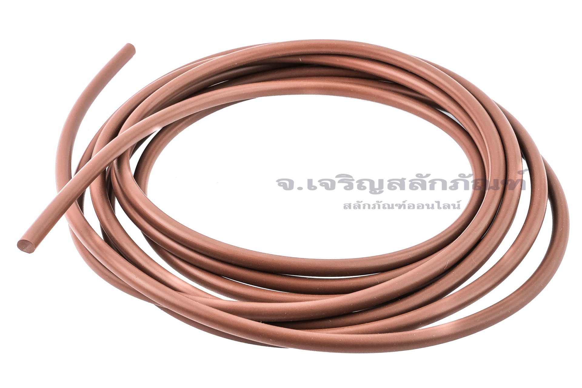 ลูกยางโอริง ไวตันทนความร้อน แบบเป็นเส้น ราคาต่อ 1 เมตร ขนาดความโตเส้น 5.7 mm