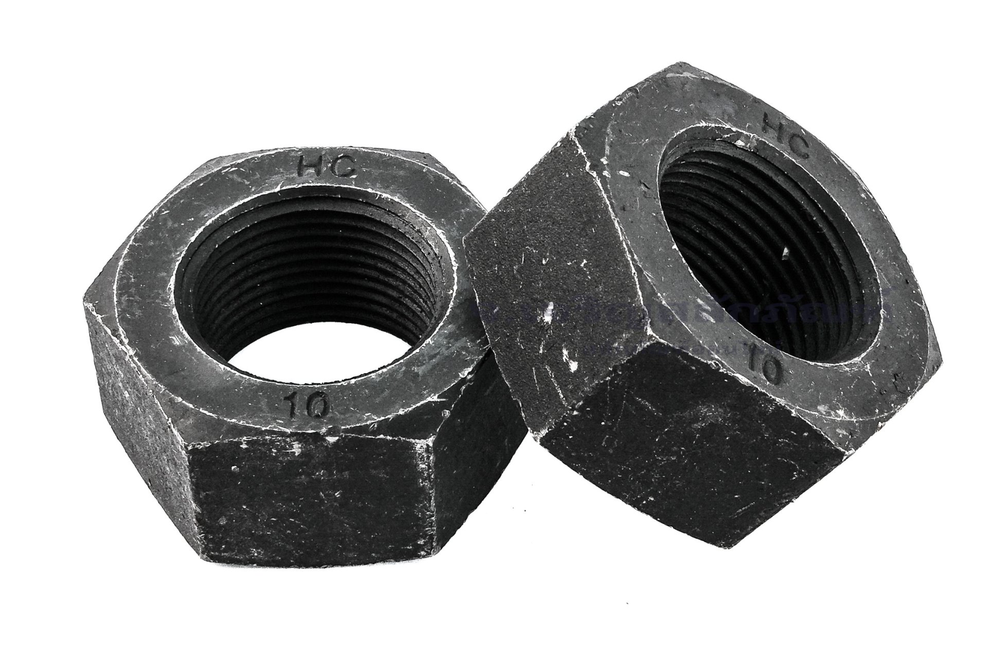 หัวน็อตดำ Hex Nut M45x3.0 (หัวน็อตเบอร์ 69) เกรด 10.9