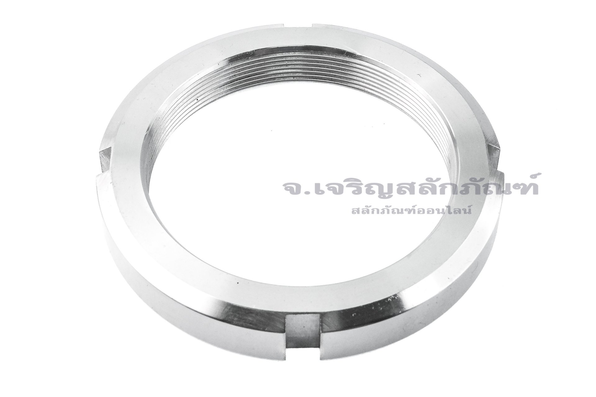 หัวน็อตล็อคเกลียวซ้าย KM 20 (M100x2.0 เกลียวซ้าย) Left-Handed Thread, Locking Nut - AN020L
