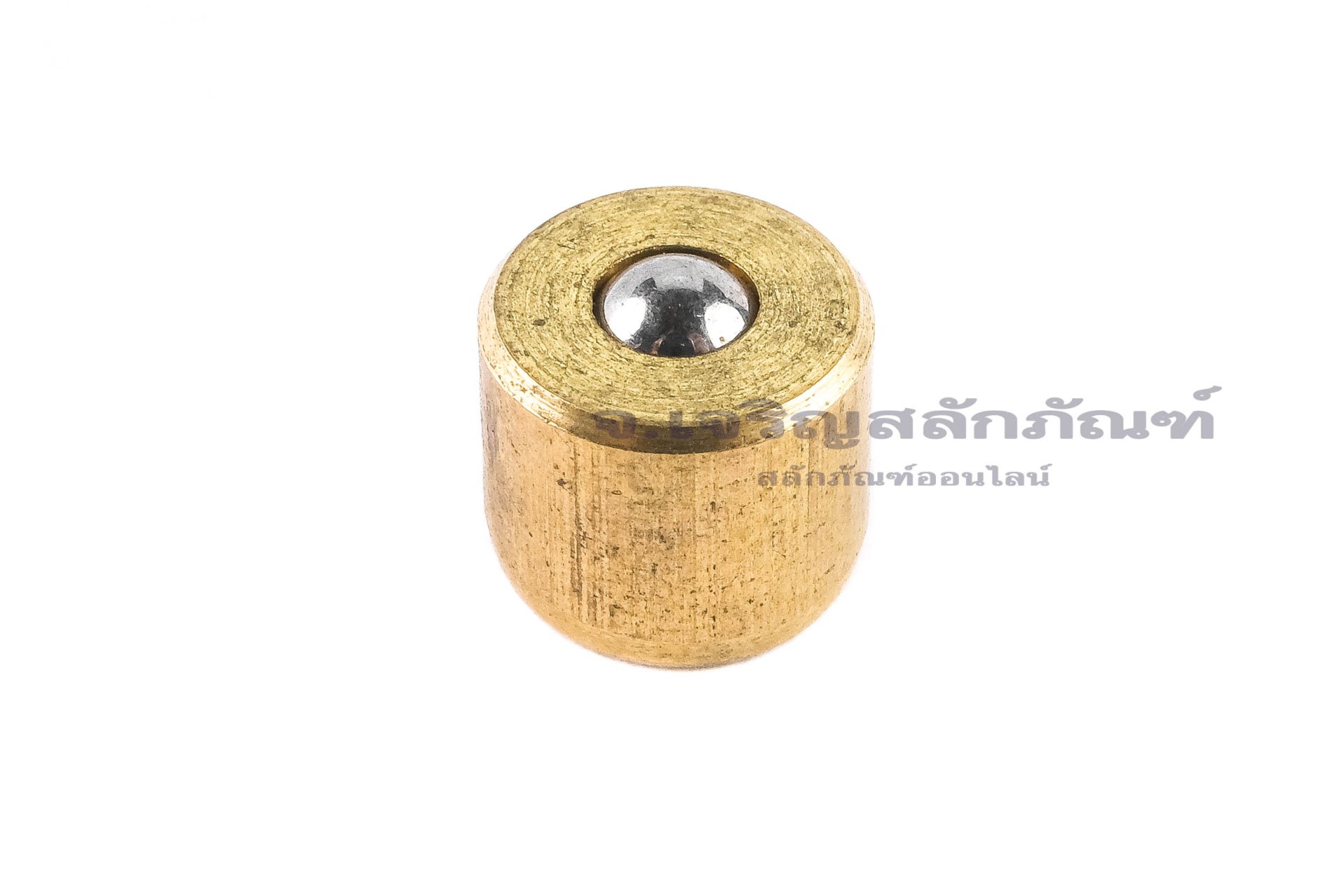 หัวอัดจารบีแบบปิดรู - ตอกปิดรู ทองเหลือง ขนาด 8x7 mm (กว้าง x ยาว)