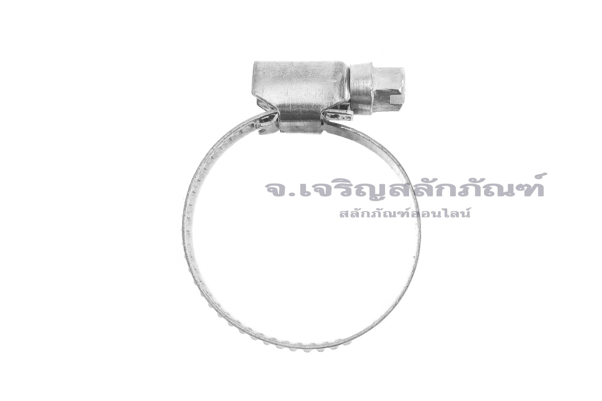 เข็มขัดรัดท่อสแตนเลสเกรด 316L Stainless Steel ทนต่อการกัดกร่อนสูง (หน้าตัด 9x0.6 mm) ขนาด 18-32 mm