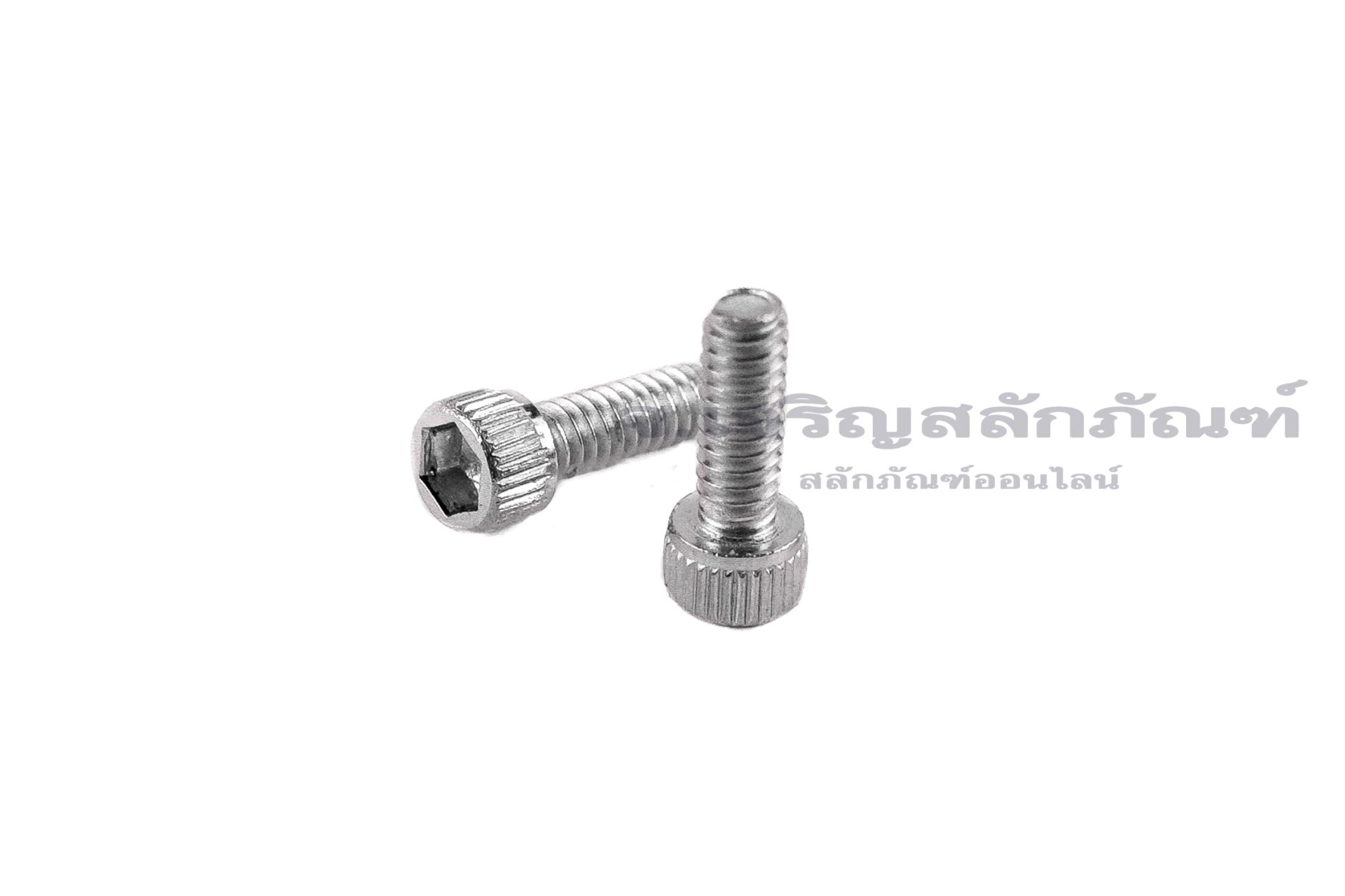 น็อตหัวจมสแตนเลส #2-56 (เบอร์ 2 เกลียว 56) ยาว 1/4" เกลียวตลอด