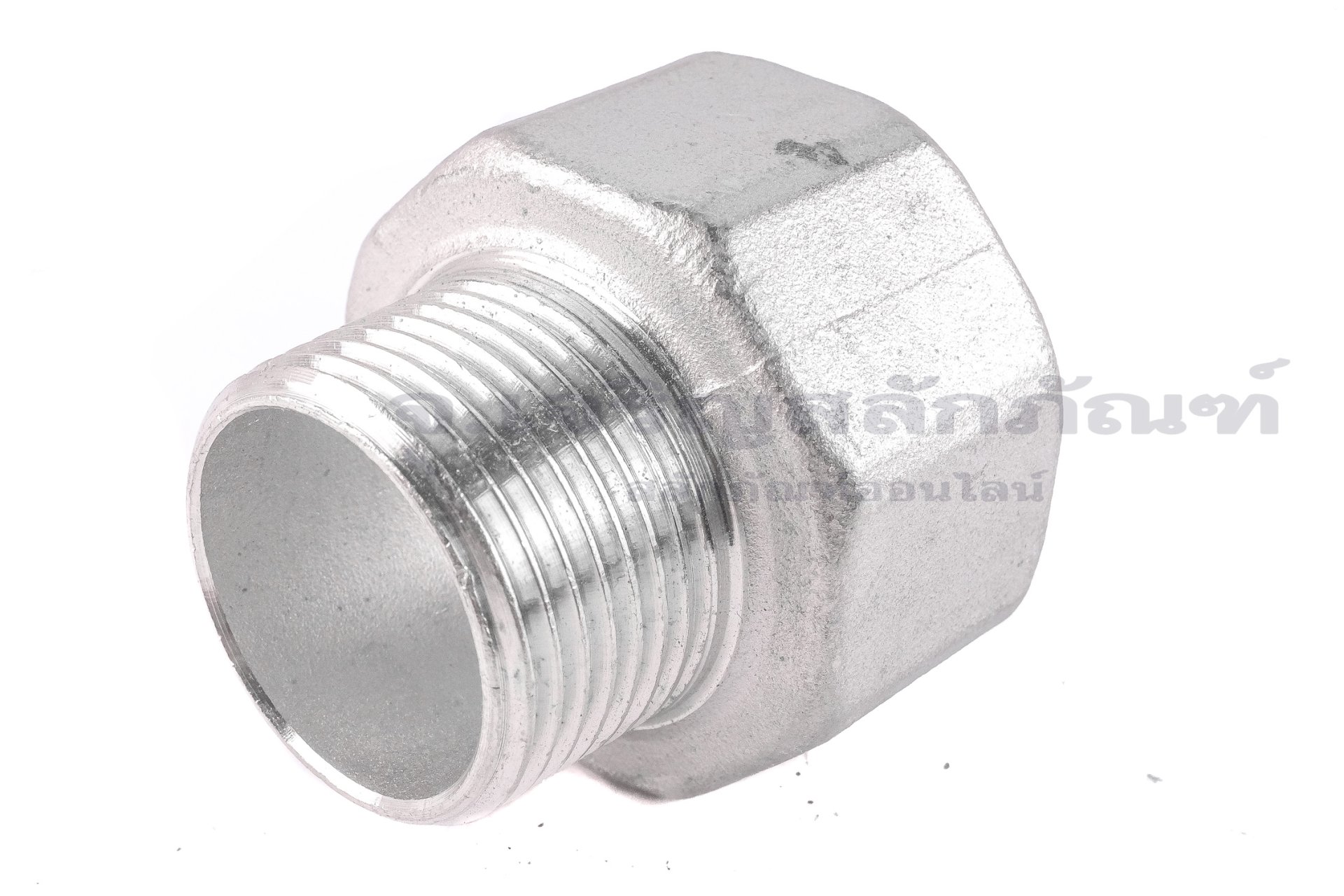 ข้อต่อตรงสแตนเลส 304 (เกลียวนอก x เกลียวใน) 1" x 1.1/4" ข้อต่อลด-ข้อต่อเพิ่ม