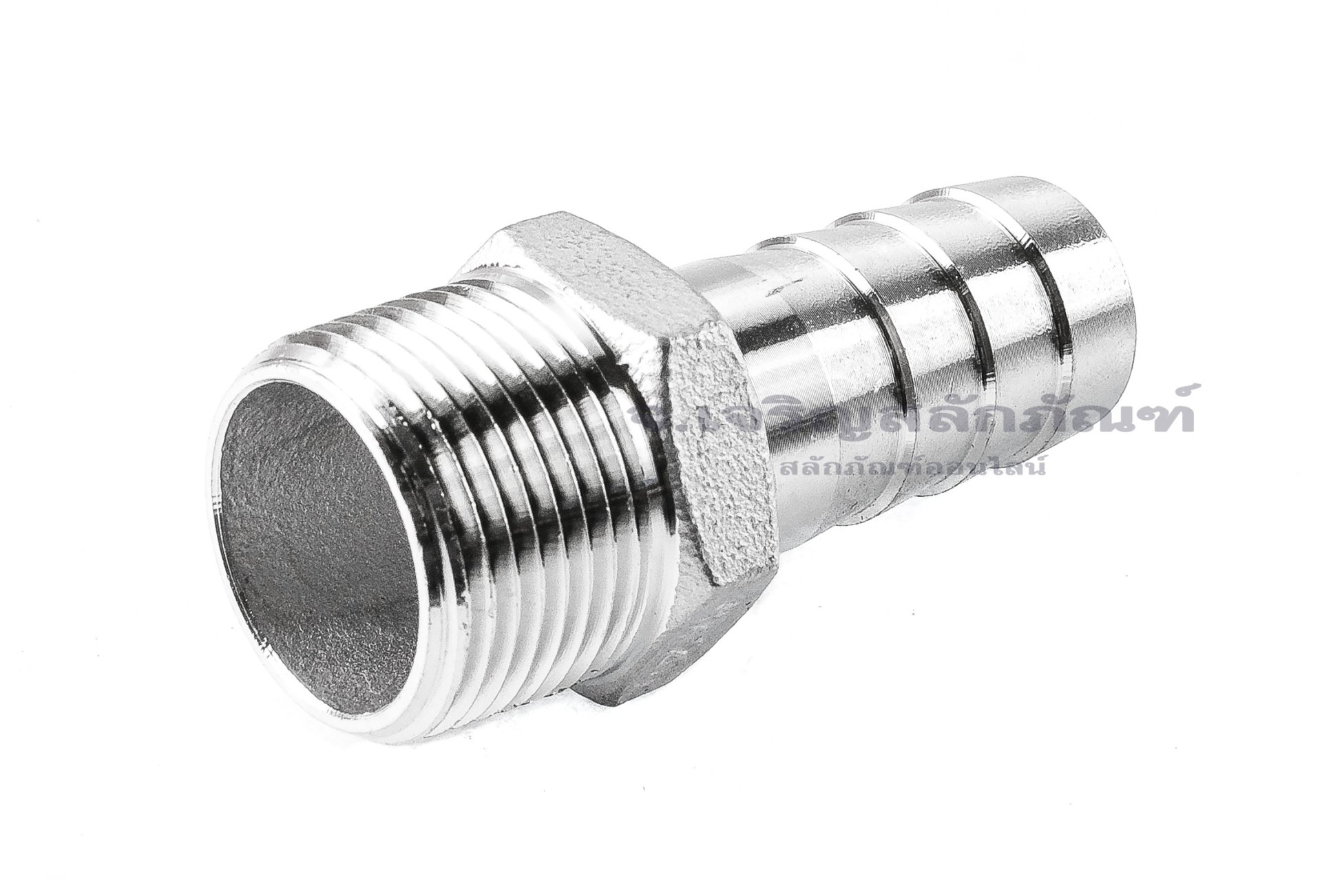 ข้อต่อหางไหลสแตนเลส เกลียวนอกเสียบสาย (เกลียวนอก x หางไหล) ขนาด 3/4"-14 NPT x 20 mm.