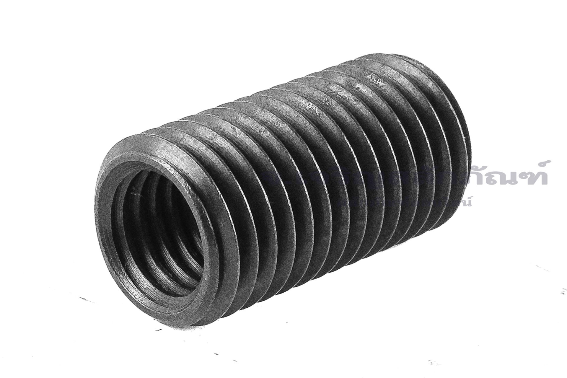 ตัวหนอนซ่อมเกลียวเหล็กดำแข็ง เกลียวในขนาด M12x1.75 เกลียวนอกขนาด M16x2.0 ความยาว 30 mm