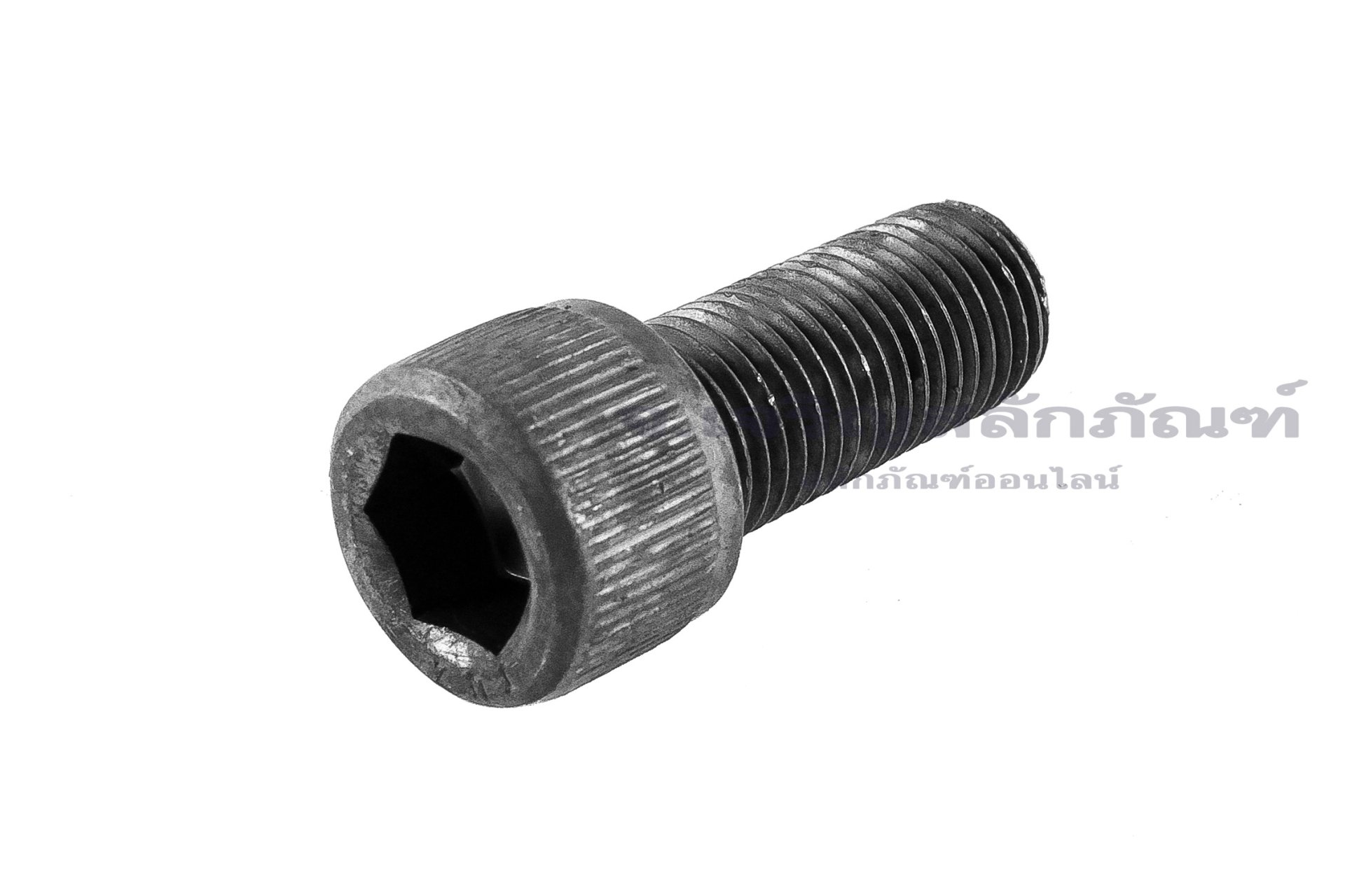 น็อตหัวจมดำ 3/8" เกลียว UNF-24 ยาว 7/8" เกลียวตลอด