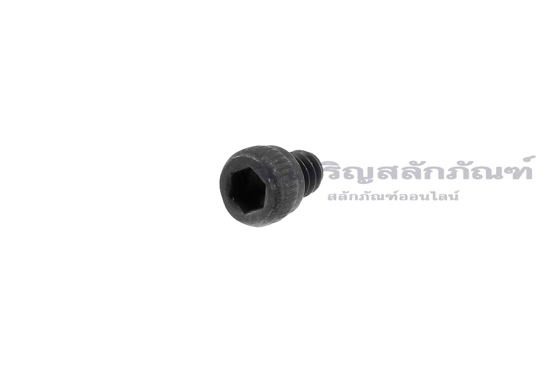 น็อตหัวจมดำแข็ง #6-32 x 5/32" (เบอร์ 6 เกลียว 32 ยาว 5/32") วัดความโตเป็นมิลได้ 3.5x3.96 mm เกลียวตลอด