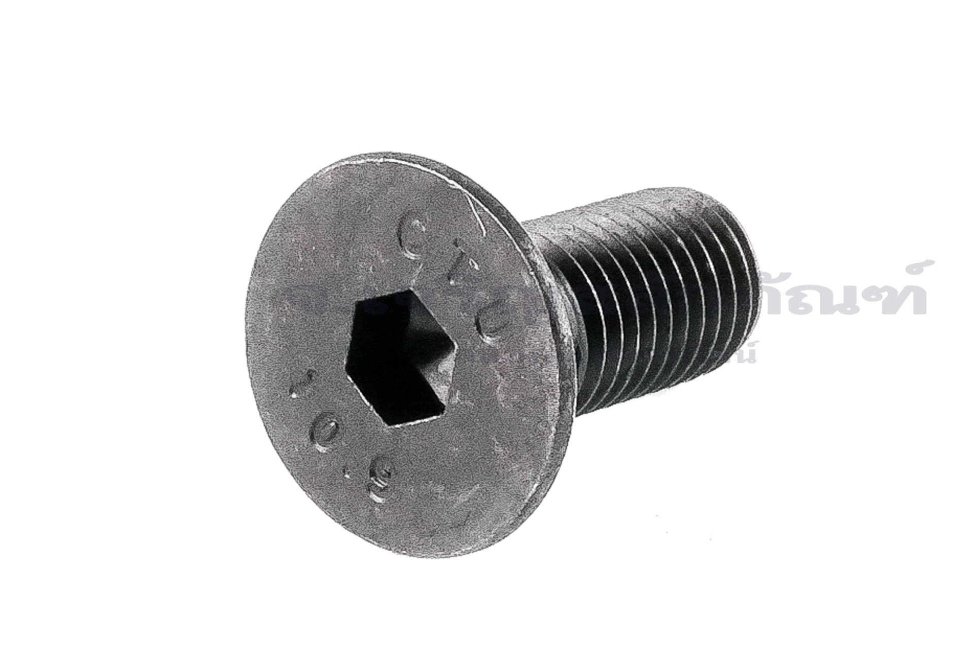 น็อตหัวจมเตเปอร์ดำ 5/16"  เกลียว UNF-24 ยาว 3/4"   เกรด 10.9 เกลียวตลอด