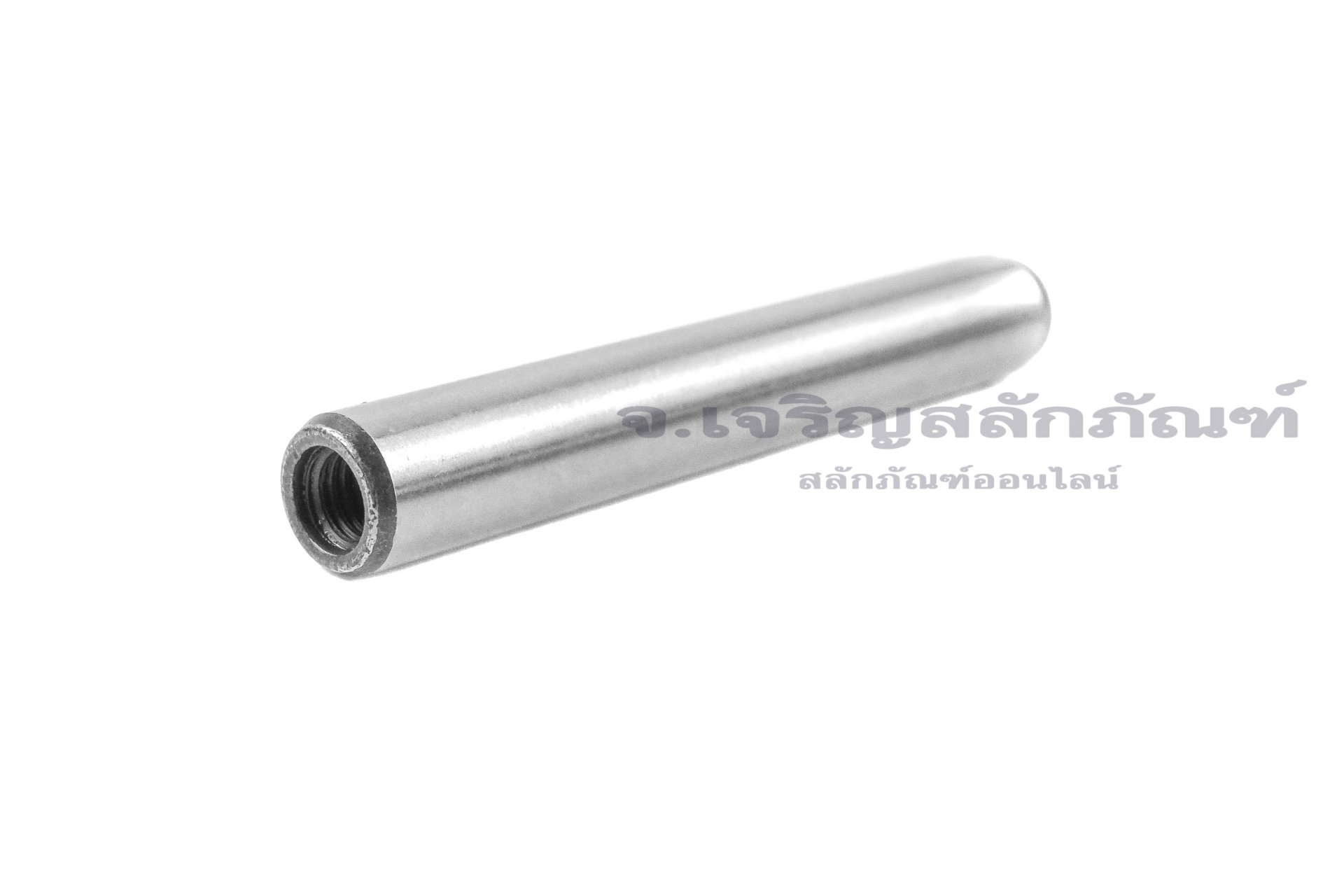 ปิ๊นกลม-สลักกลม Dowel Pin with Internal Thread ขนาด 8x55 แบบมีเกลียวใน M5