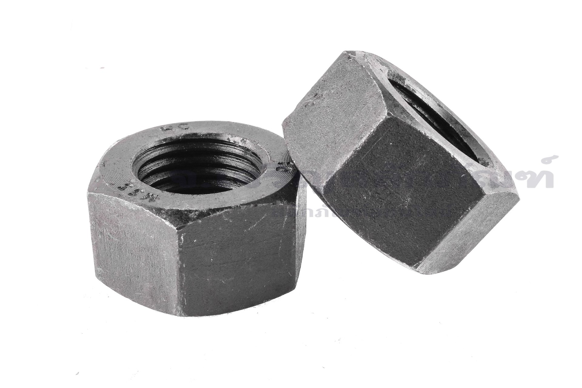 หัวน็อตดำ Hex Nut M33x3.5 (หัวน็อตเบอร์ 50) เกรด 10.9