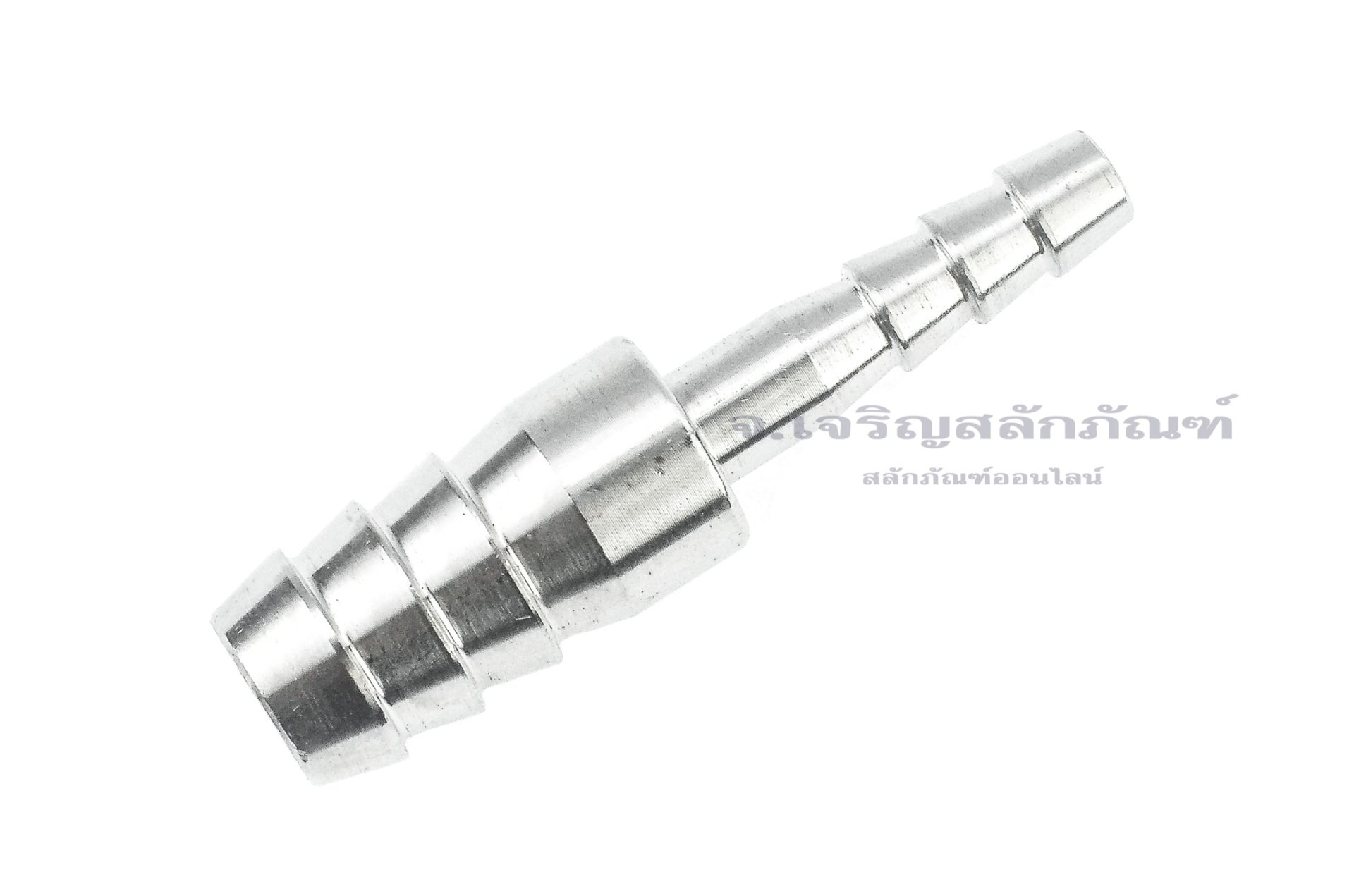 ข้อต่อหางไหลเสียบสายสแตนเลส ลด-เพิ่ม ขนาด 12x6 mm (1/2"x1/4")