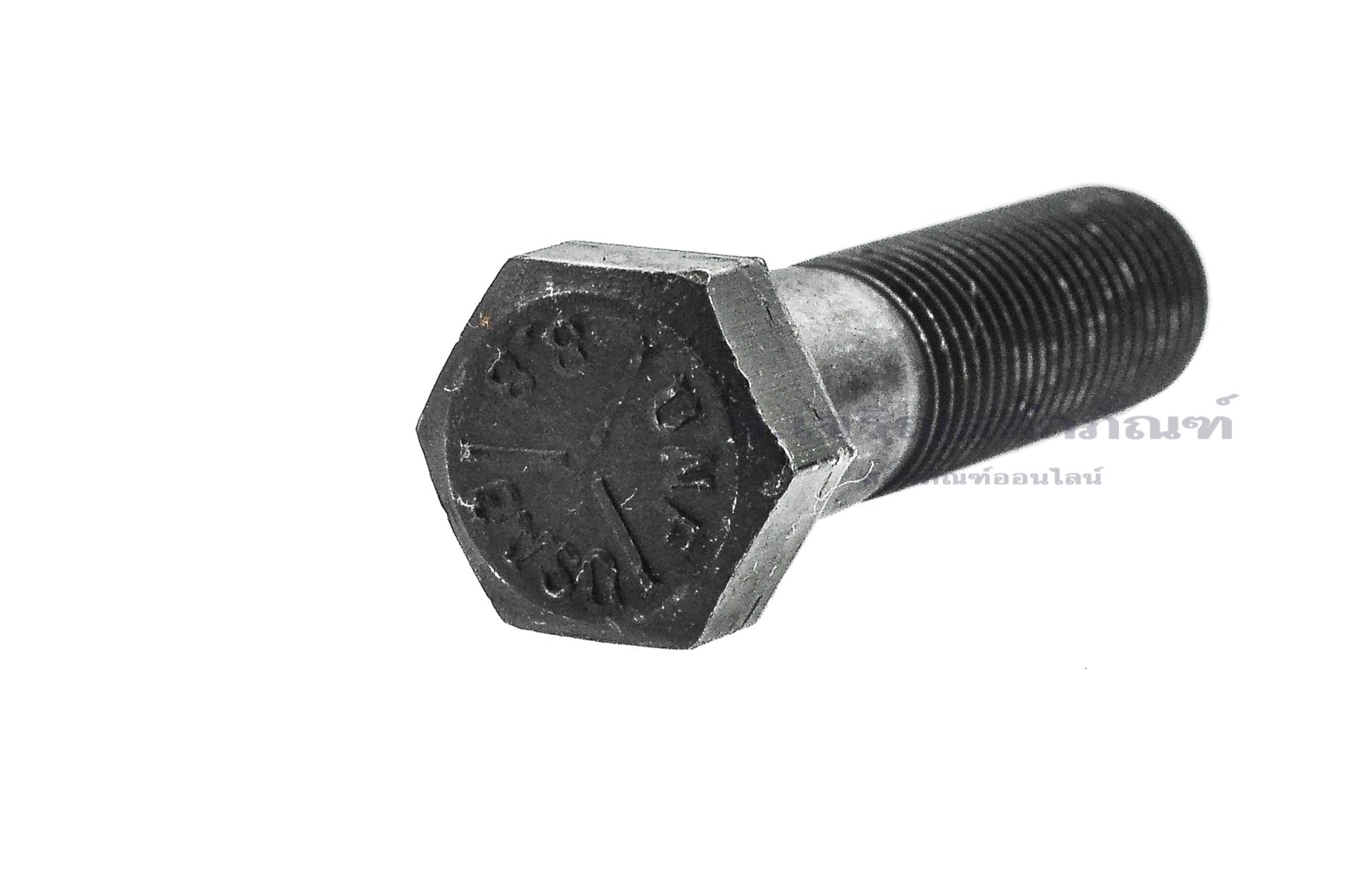 น็อตเหลี่ยมดำแข็ง ขนาด 7/16"x1.3/4" เกลียว 20 (UNF)
