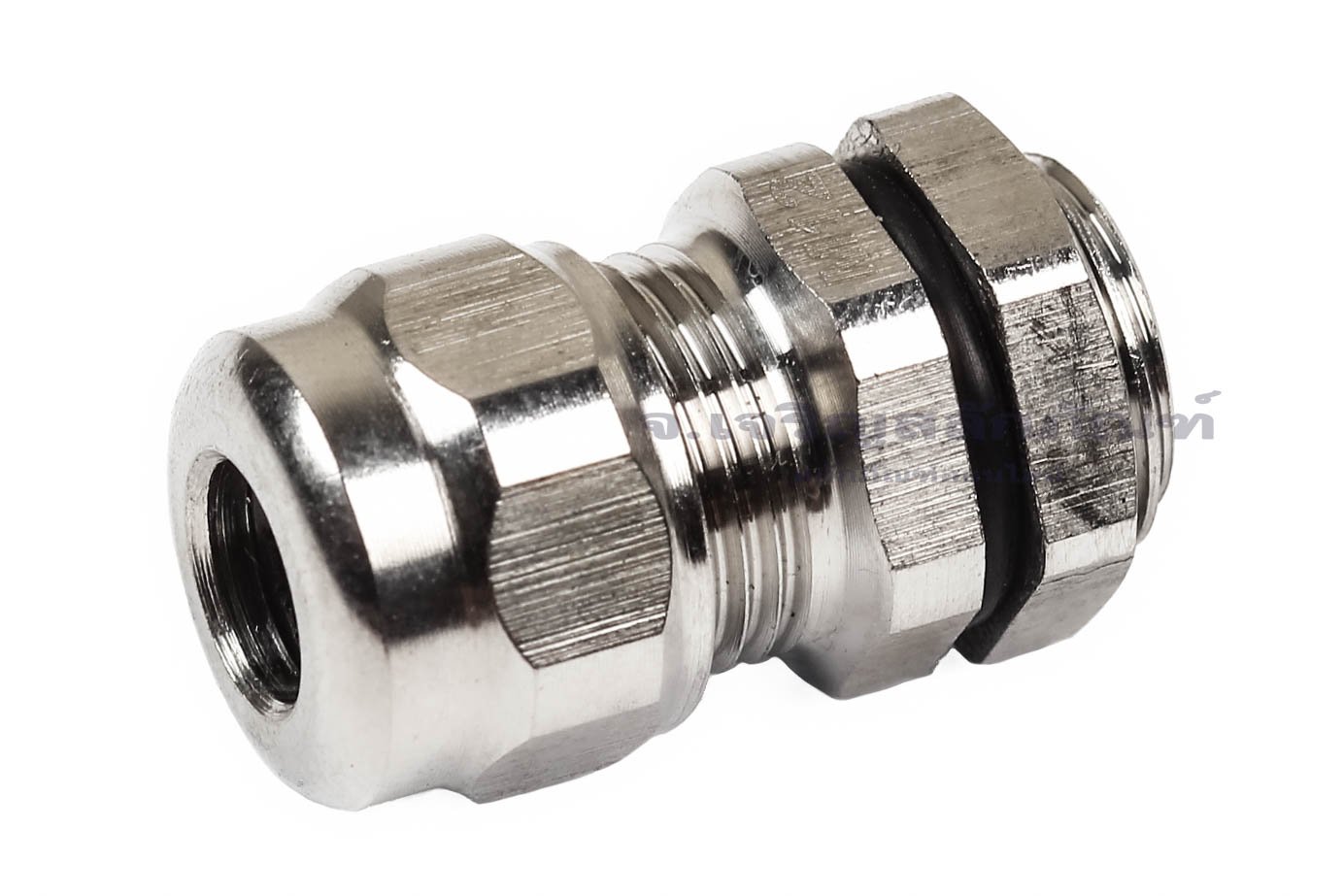 [E] เคเบิ้ลแกลนด์ Cable Gland สแตนเลส 304 กันน้ำ M12x1.50(3-6.5) รูล็อกสายไฟ 6.9 mm