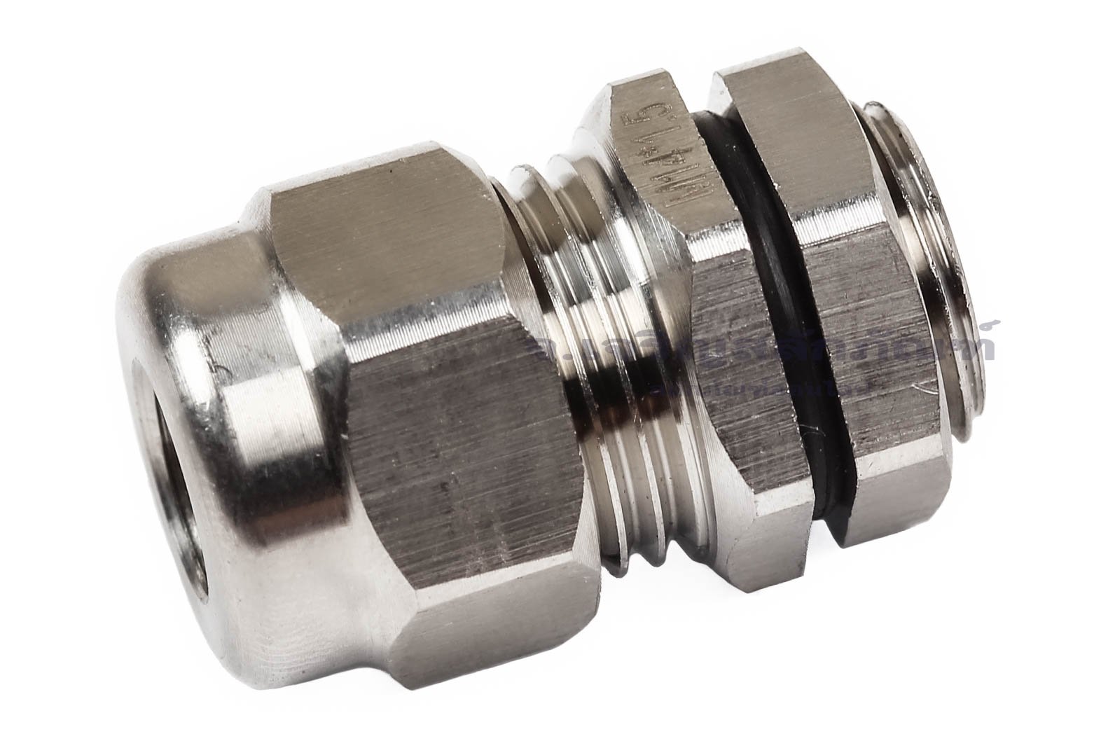 [E] เคเบิ้ลแกลนด์ Cable Gland สแตนเลส 304 กันน้ำ M14x1.50(4-8) รูล็อกสายไฟ 8.6 mm