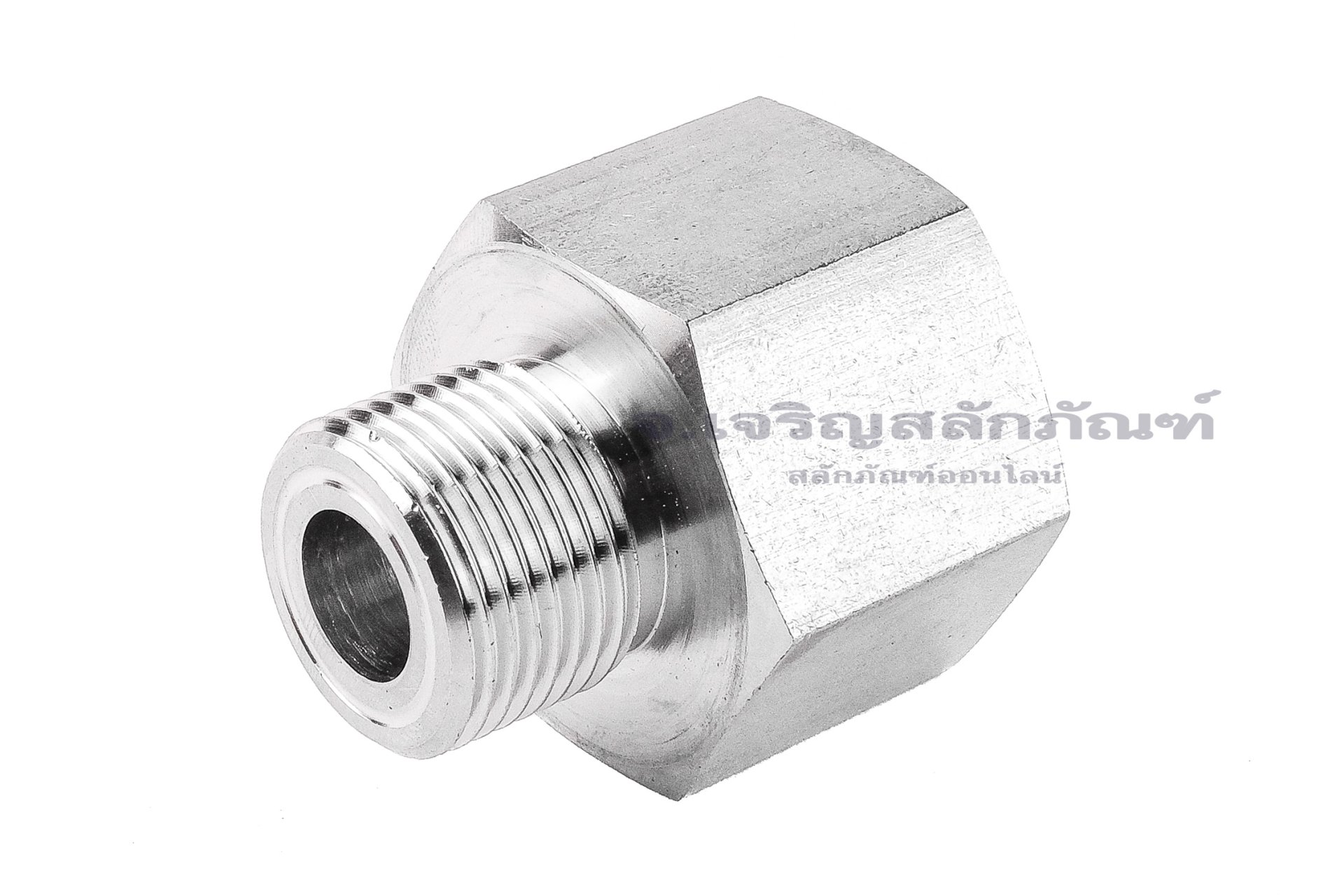 ข้อต่อตรงสแตนเลส (เกลียวนอก x เกลียวใน) M20x1.5 x 3/4" ข้อต่อลด-ข้อต่อเพิ่ม