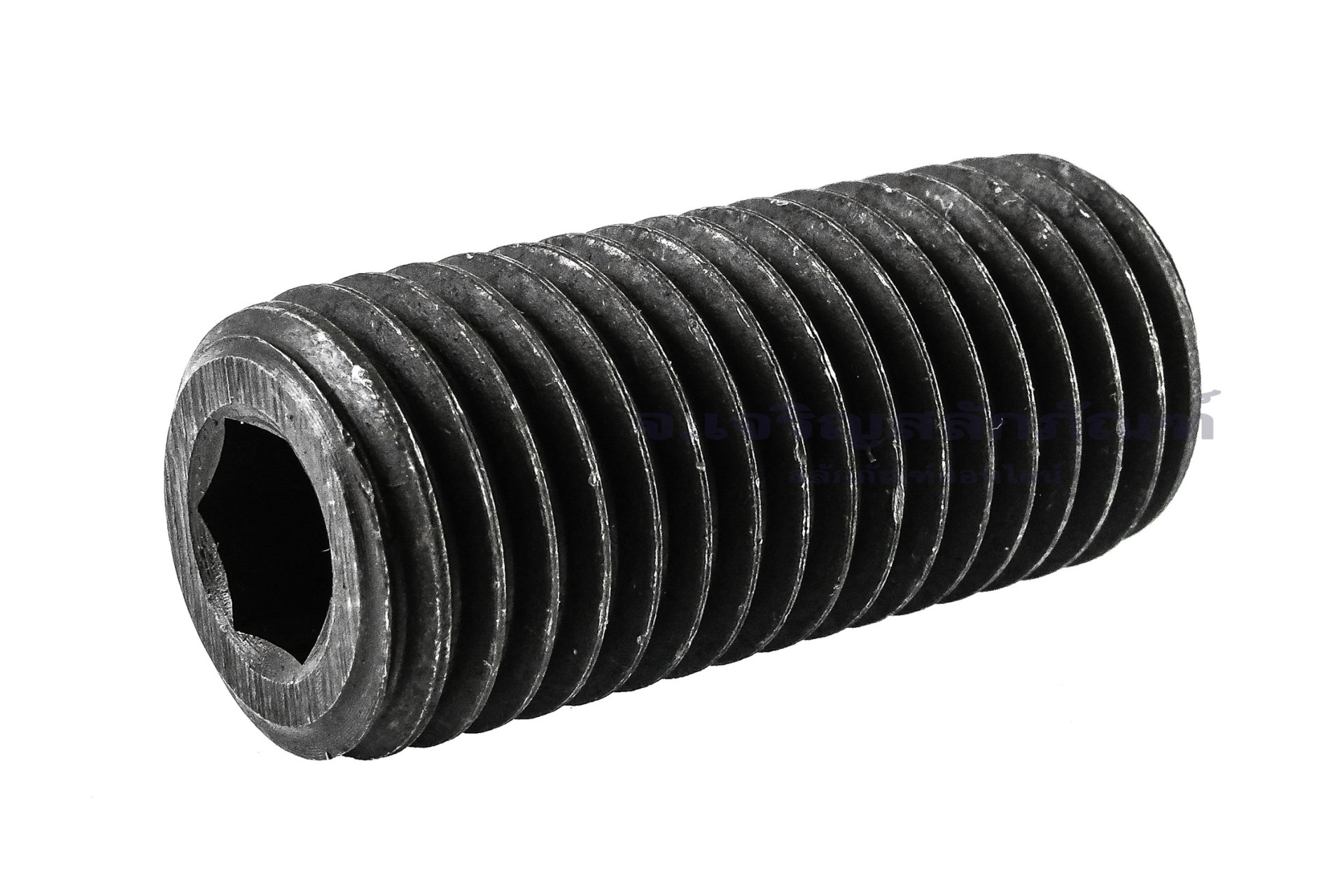 น็อตตัวหนอนดำแข็ง 7/8" x 2" เกลียว 9 (BSW/NC)