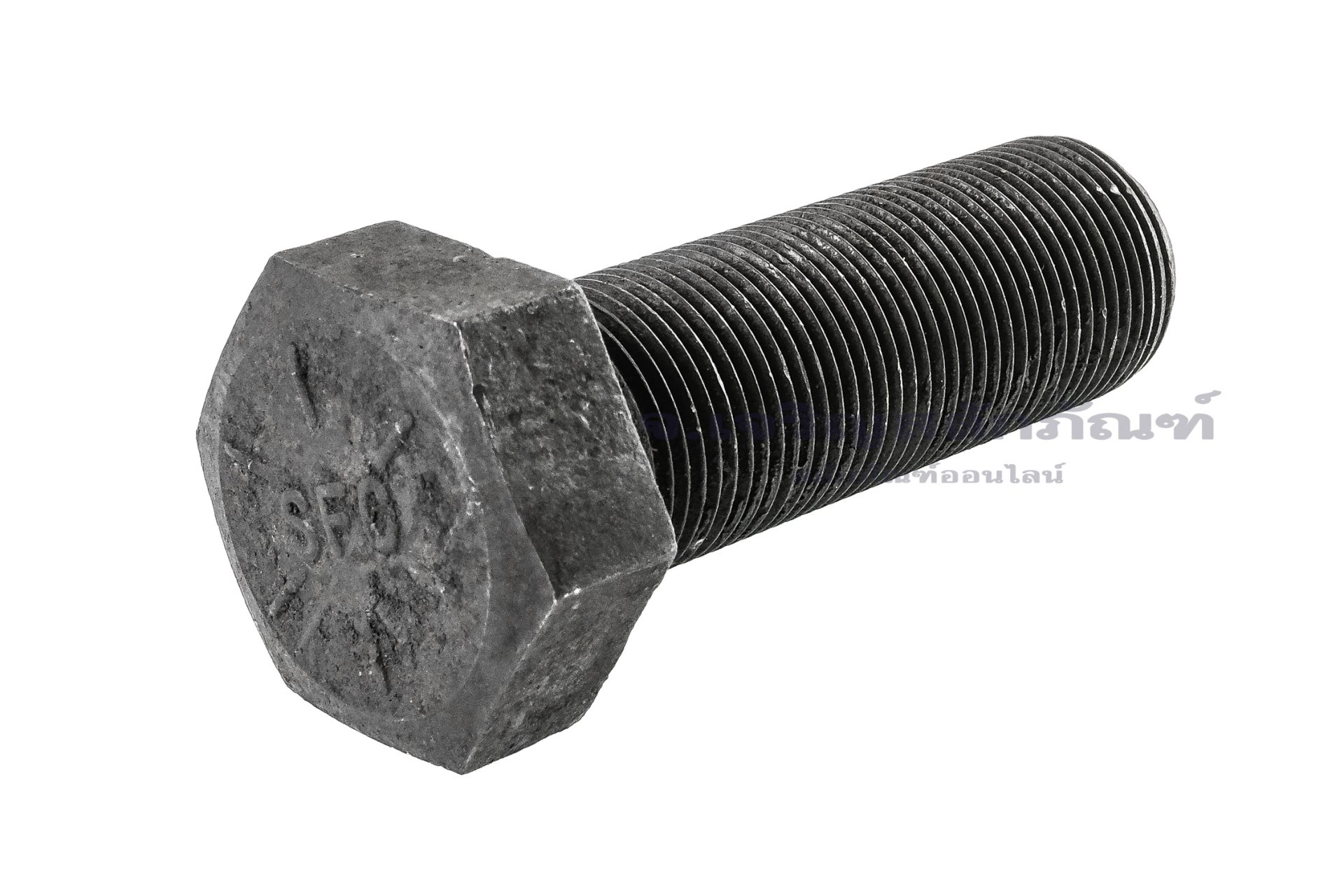 น็อตเหลี่ยมดำแข็ง ขนาด 1"x3" เกลียว 14 (UNS) เกรด 10.9 เกลียวตลอด