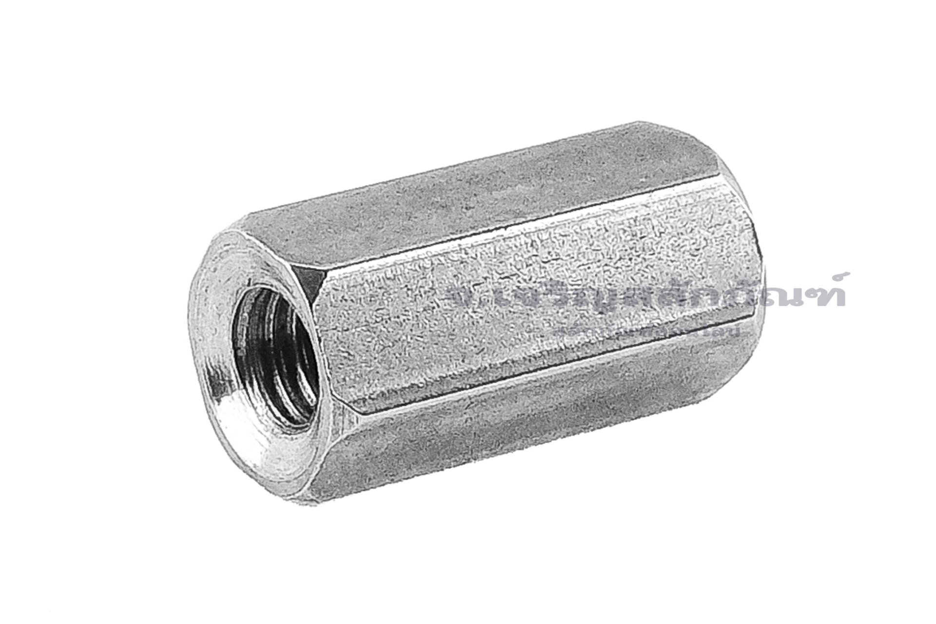หัวน็อตยาว-ข้อต่อสตัดสแตนเลส 304 ขนาด M3 ยาว 10 mm (หัวน็อตเบอร์ 5) หัวน็อตตัวเมียยาวพิเศษ