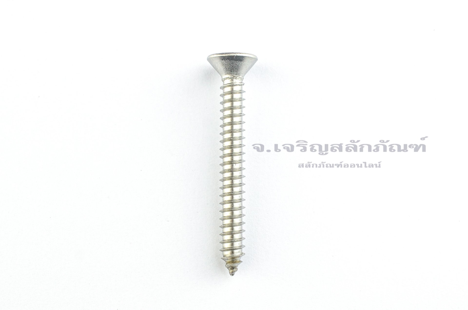 สกรูเกลียวปล่อยสแตนเลสหัวเตเปอร์แฉก #14x2" (6.2x50 mm)