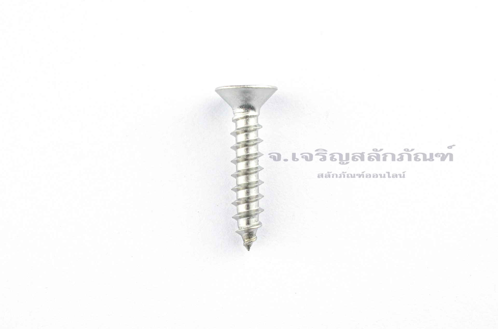 สกรูเกลียวปล่อยสแตนเลสหัวเตเปอร์แฉก M5x25