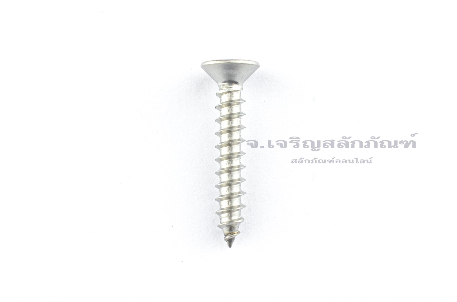 สกรูเกลียวปล่อยสแตนเลสหัวเตเปอร์แฉก M5x30