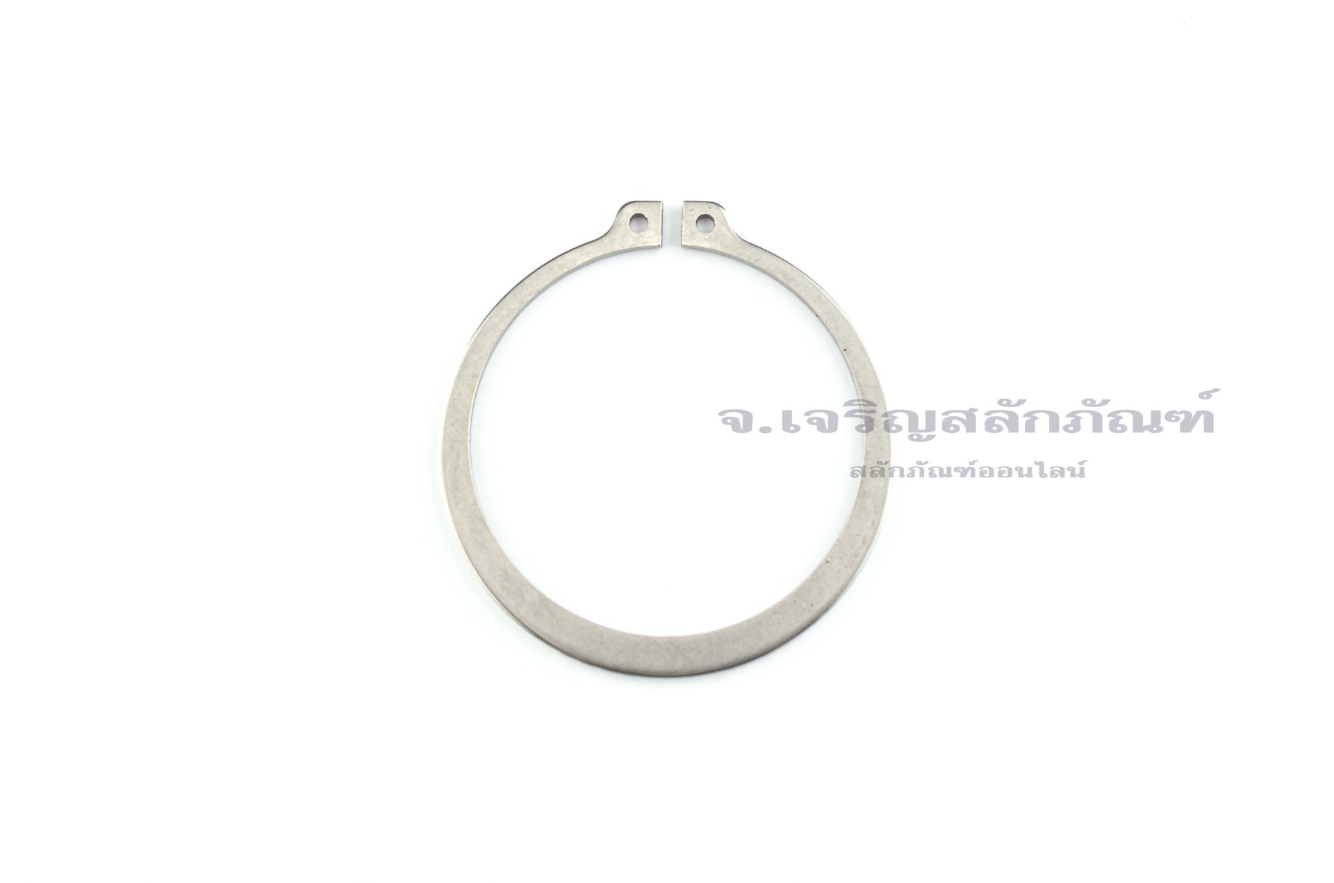 แหวนล็อคนอก แหวนล็อคเพลา สแตนเลส 65 mm (เบอร์ 65) (วัดขนาดวงในของแหวนได้ 60.8 mm ความหนา 2.5 mm)