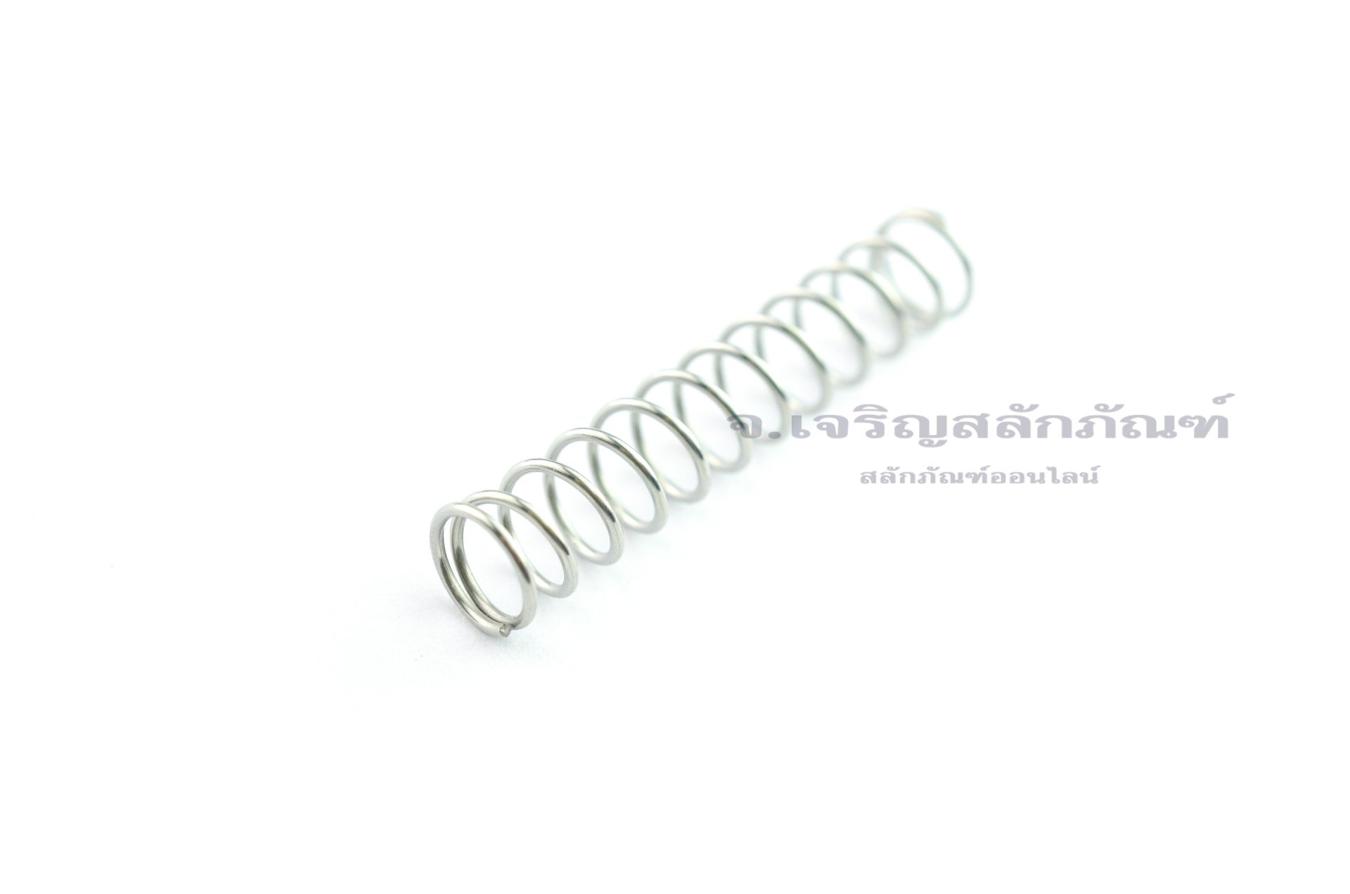สปริงดันขนาดรูใน 6 mm สปริงสแตนเลส (0.8x6.4x40)