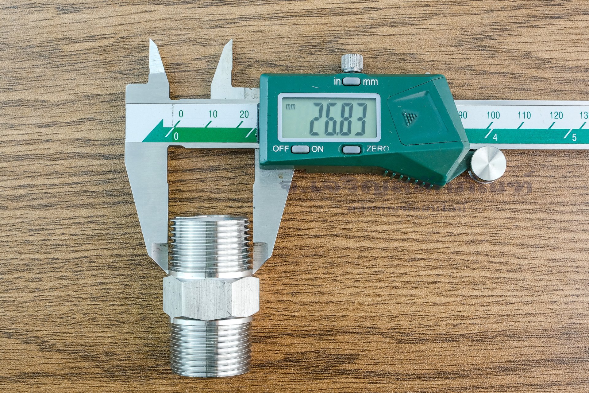 ข้อต่อตรงนิปเปิ้ลสแตนเลส 304 (เกลียวนอก x เกลียวนอก) ขนาด 3/4" x 3/4 ...