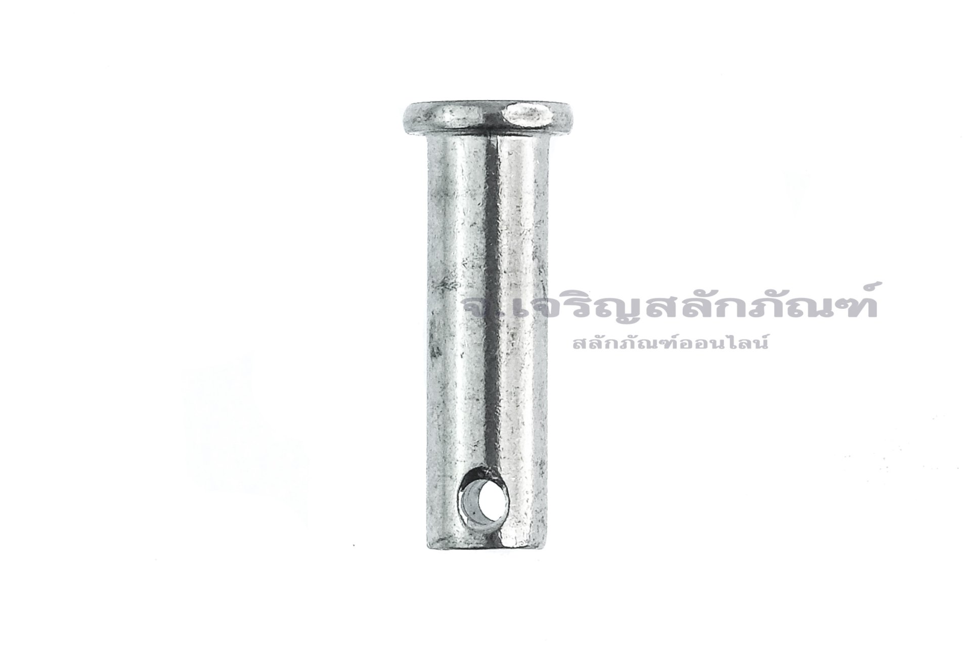 สลักหัวแบนกลม-ปิ๊นหัวแบนสแตนเลส (Stainless Steel Clevis Pin) ขนาด 12x40