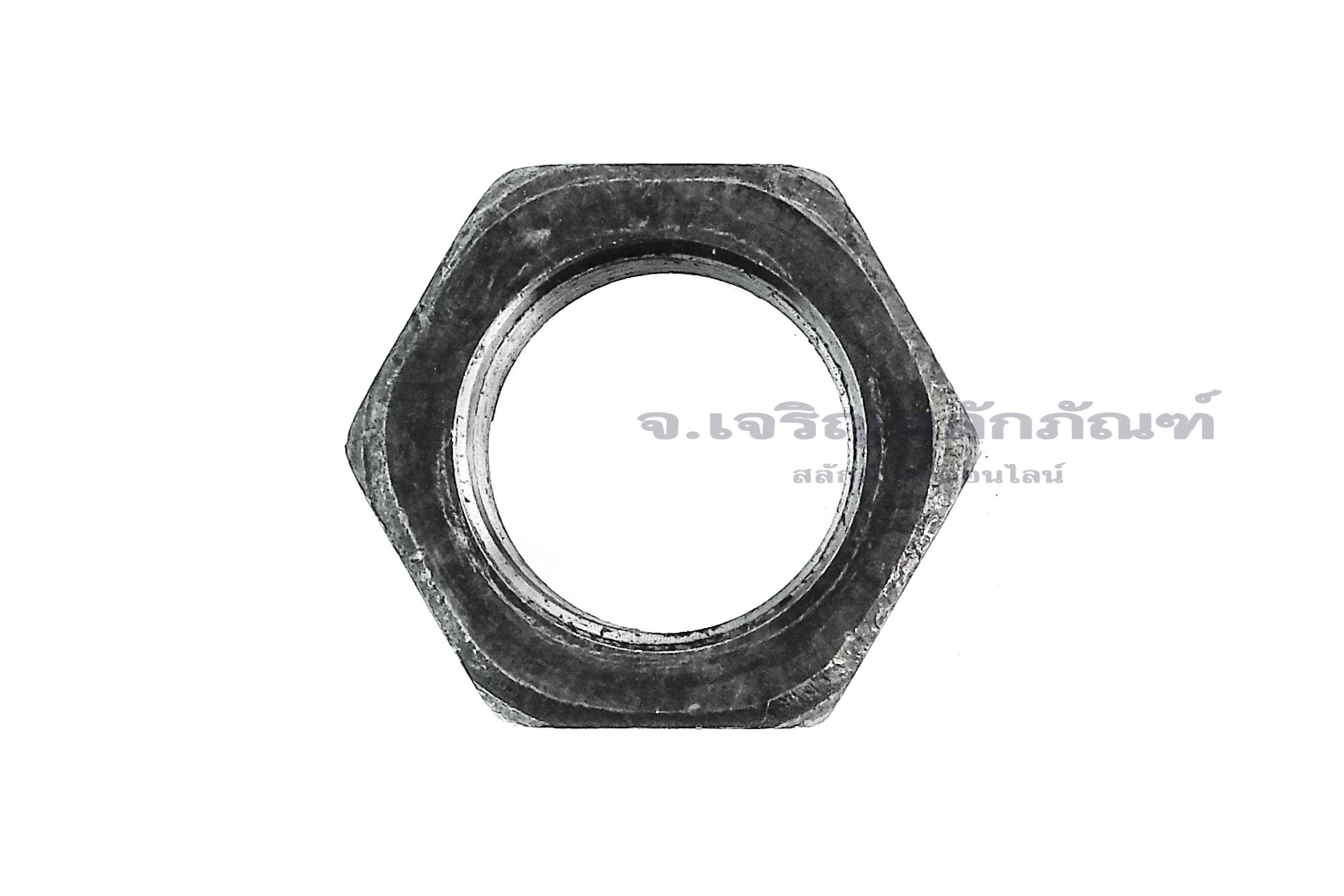 หัวน็อตดำ Hex Nut M25x2.0 (หัวน็อตเบอร์ 35)