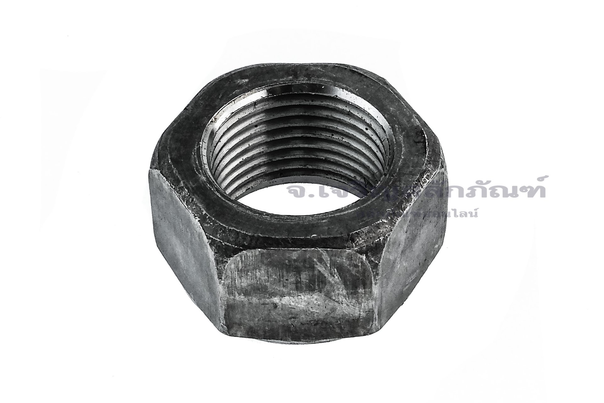 หัวน็อตดำ Hex Nut M25x2.0 (หัวน็อตเบอร์ 35)