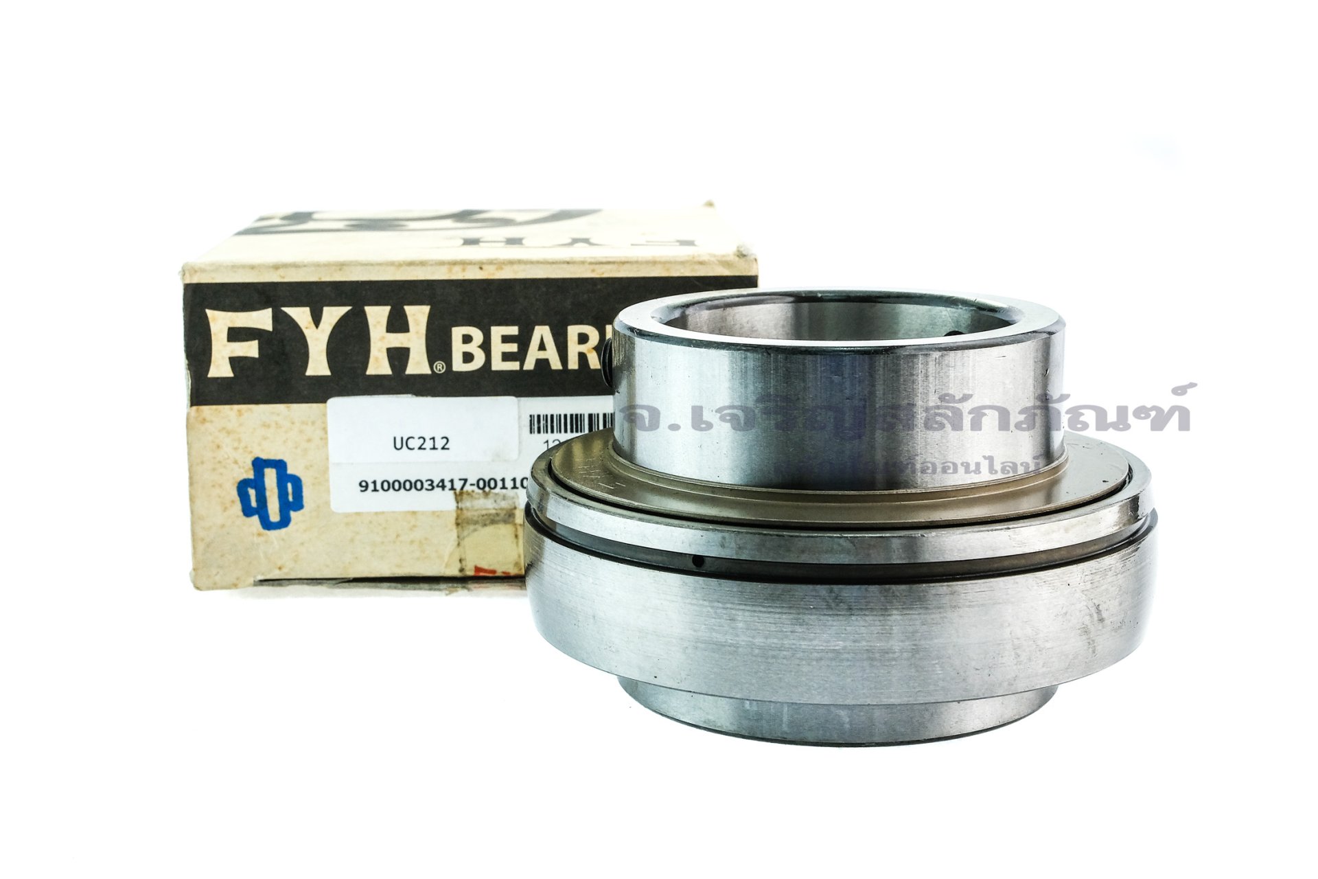 212m Inset ไส้ลูกปืนตุ๊กตา Insert Bearing FYH รหัส UC212 ขนาดเพลา 60 mm (60-109.8 ...