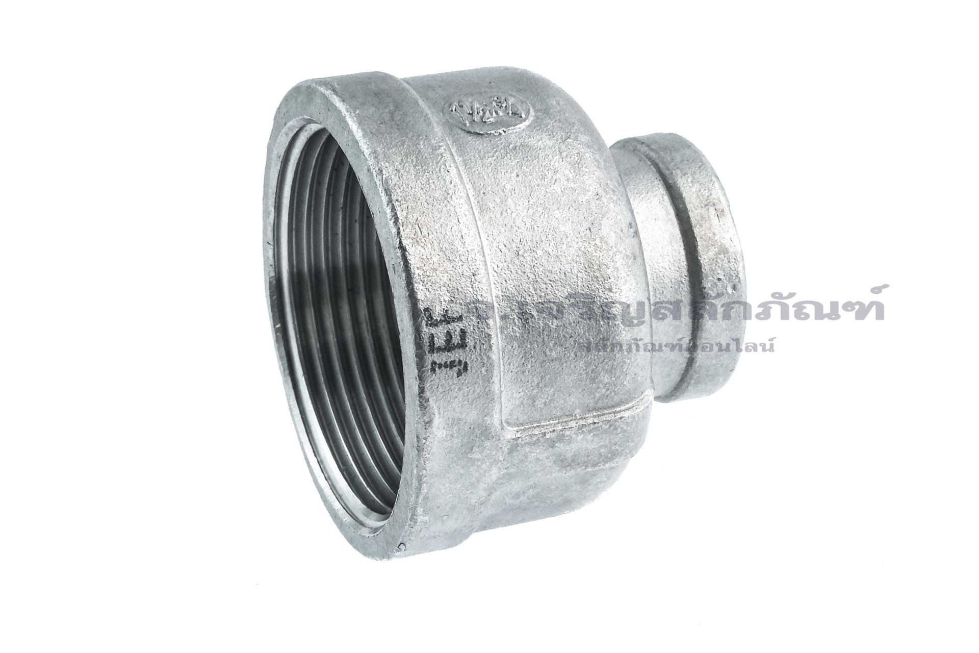 ข้อต่อตรงลดกลมสแตนเลส (เกลียวใน x เกลียวใน) 1.1/2"x 3/4"