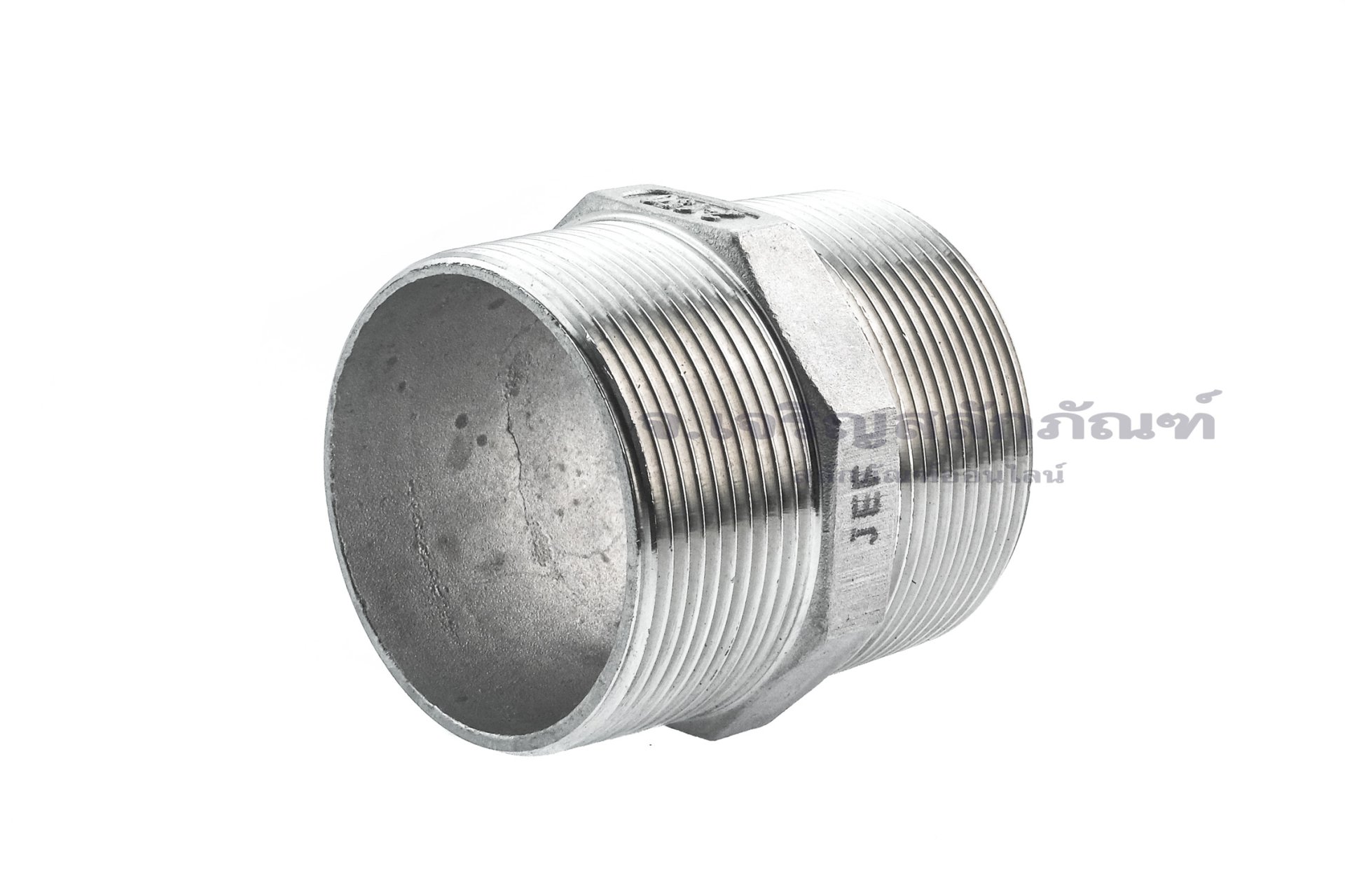 ข้อต่อตรงนิปเปิ้ล (เกลียวนอก x เกลียวนอก) ขนาด 2" x 2"