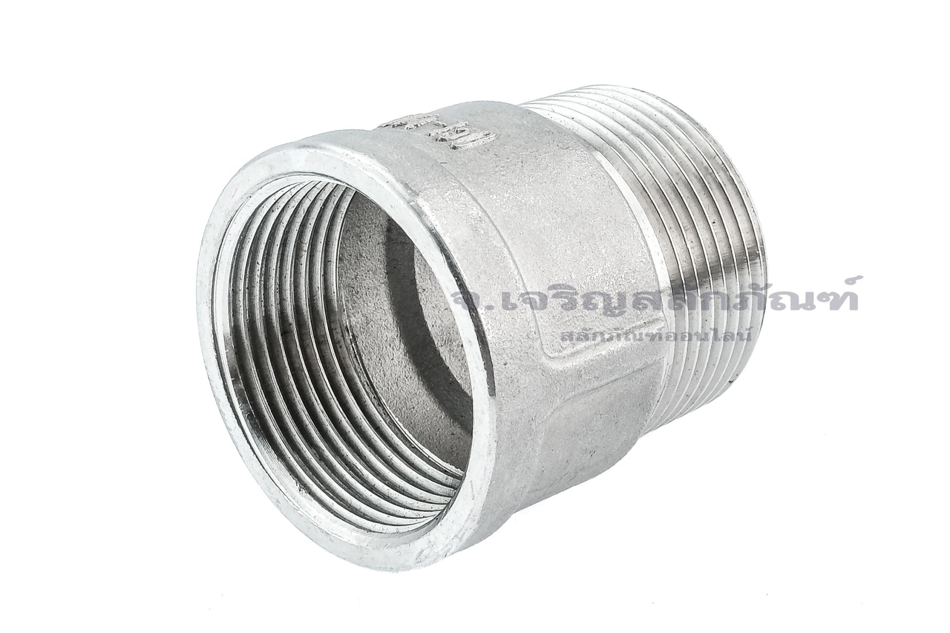 ข้อต่อตรงสแตนเลส 304 (เกลียวนอก x เกลียวใน) 1.1/4" x 1.1/4"