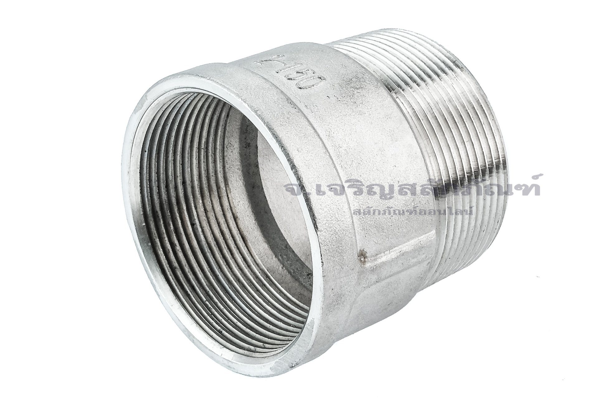 ข้อต่อตรงสแตนเลส 304 (เกลียวนอก x เกลียวใน) 2" x 2"
