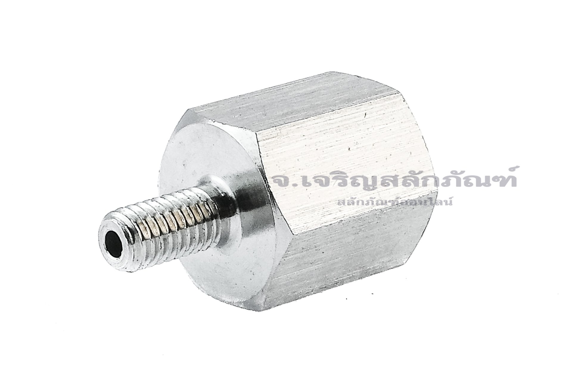 ข้อต่อตรงสแตนเลส (เกลียวนอก x เกลียวใน) M5x0.8 x 1/8" ข้อต่อลด-ข้อต่อเพิ่ม