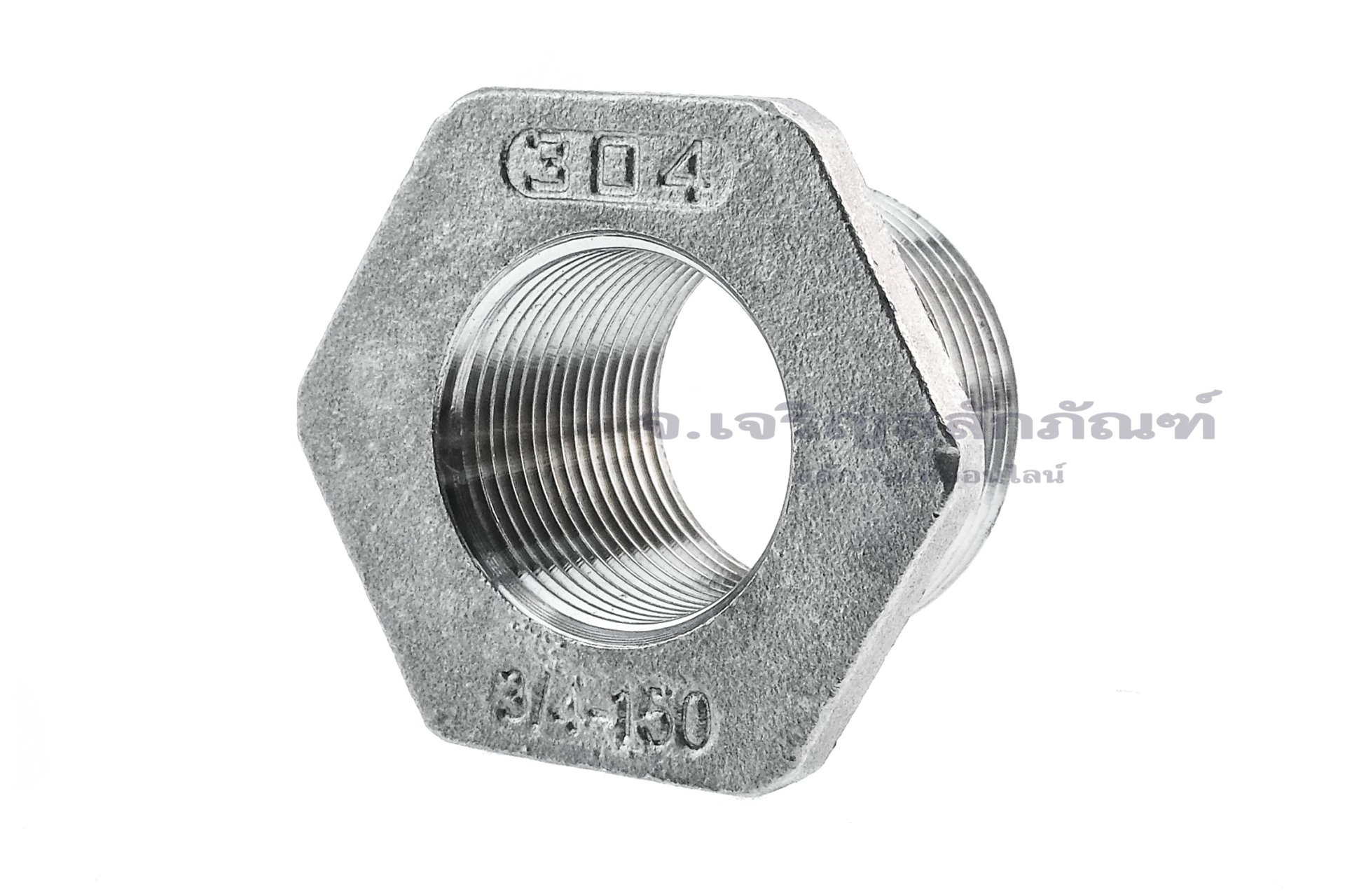 ข้อต่อตรงสแตนเลส (เกลียวนอกซ้าย x เกลียวในขวา) 7/8" x 3/4" ข้อต่อลด-ข้อต่อเพิ่ม