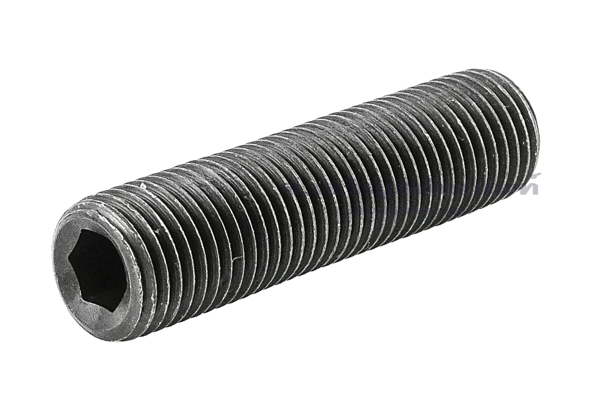 น็อตตัวหนอนดำแข็ง 3/8"x1.1/2" เกลียว 24 (UNF)