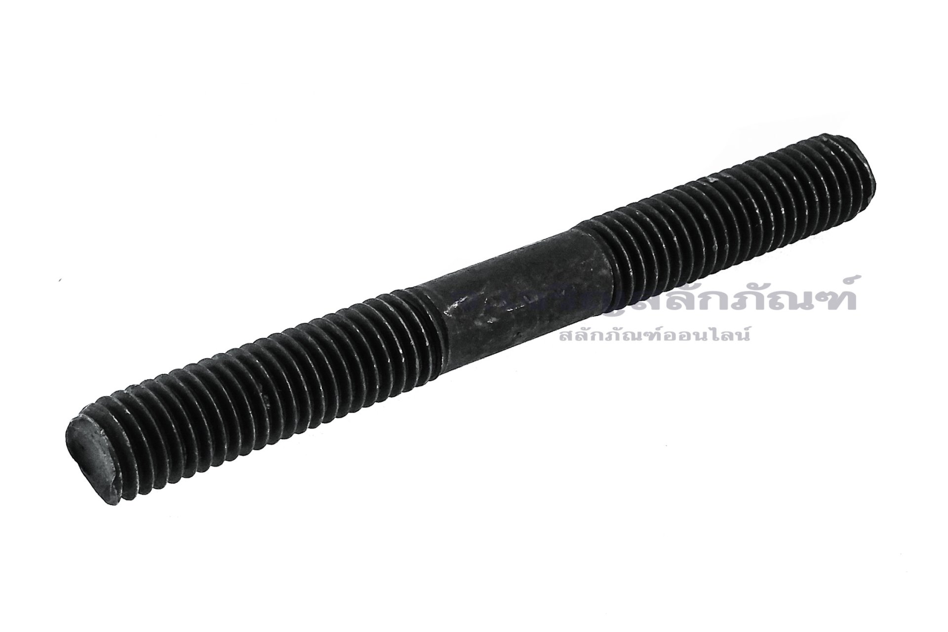 น็อตสตัดเกลียวสองข้าง Stud Bolt M10x1.5x90 ช่วงระยะเกลียว 35x35 mm